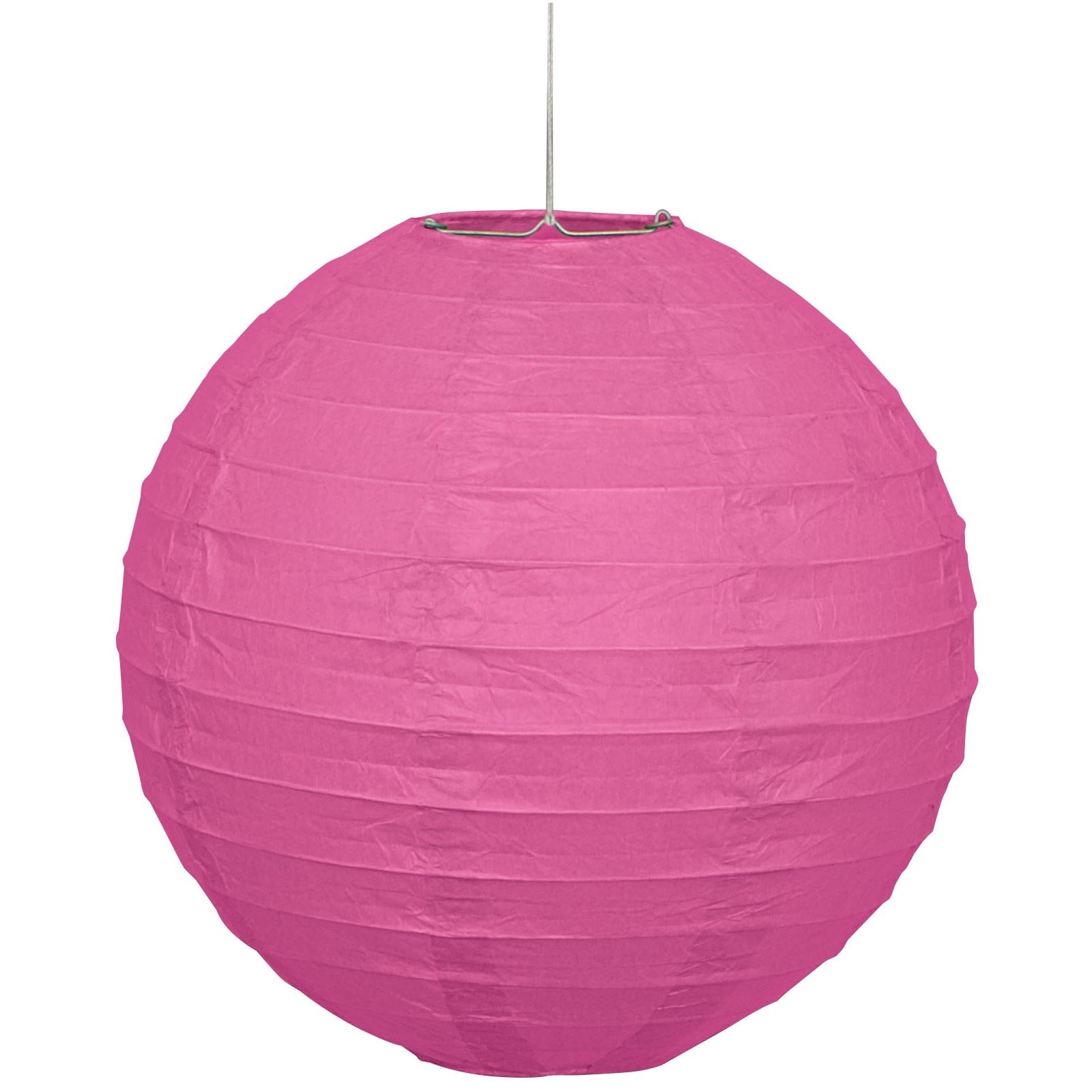 Paper Lantern Hot Pink 25cm