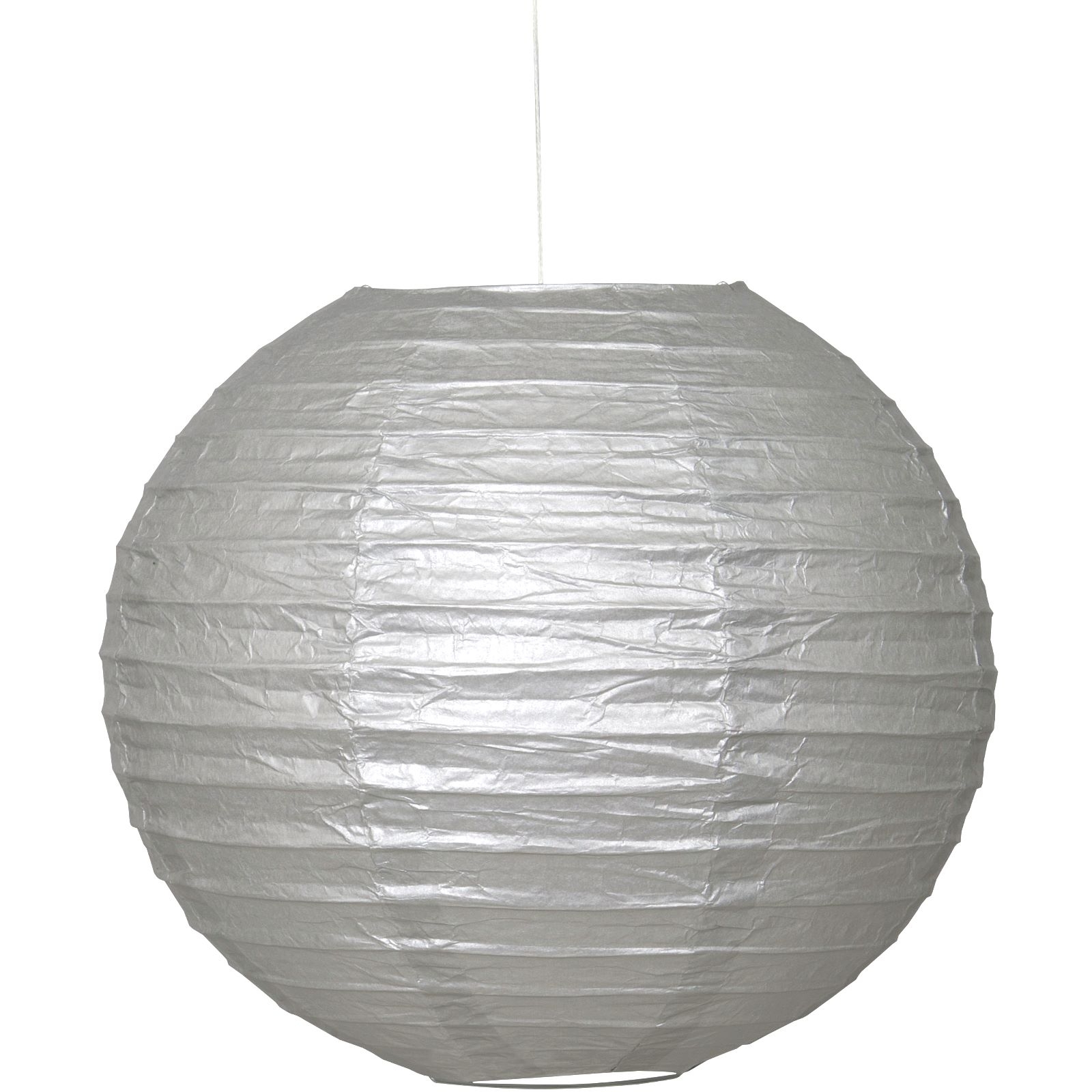 Paper Lantern Silver 25cm