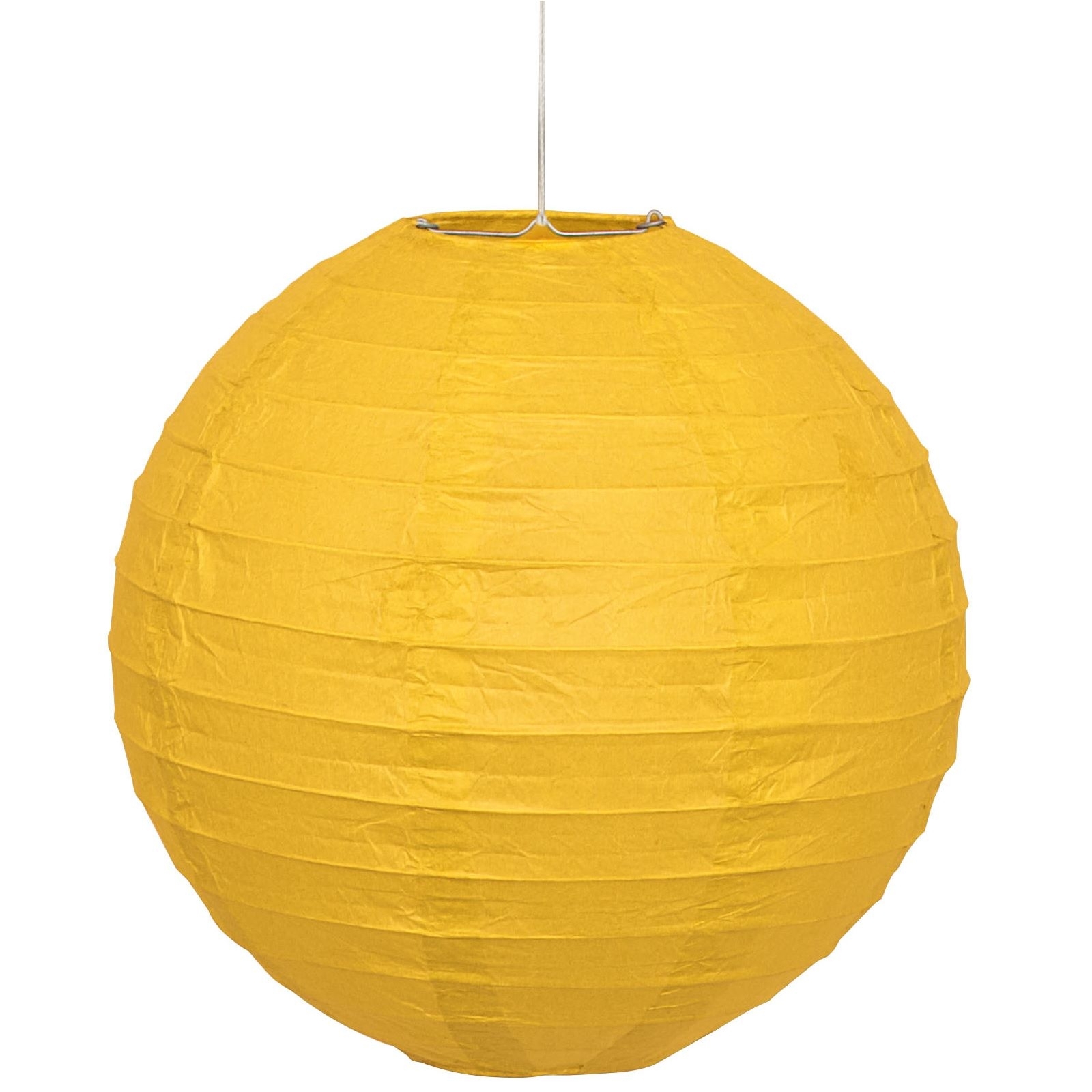 Paper Lantern Yellow 25cm