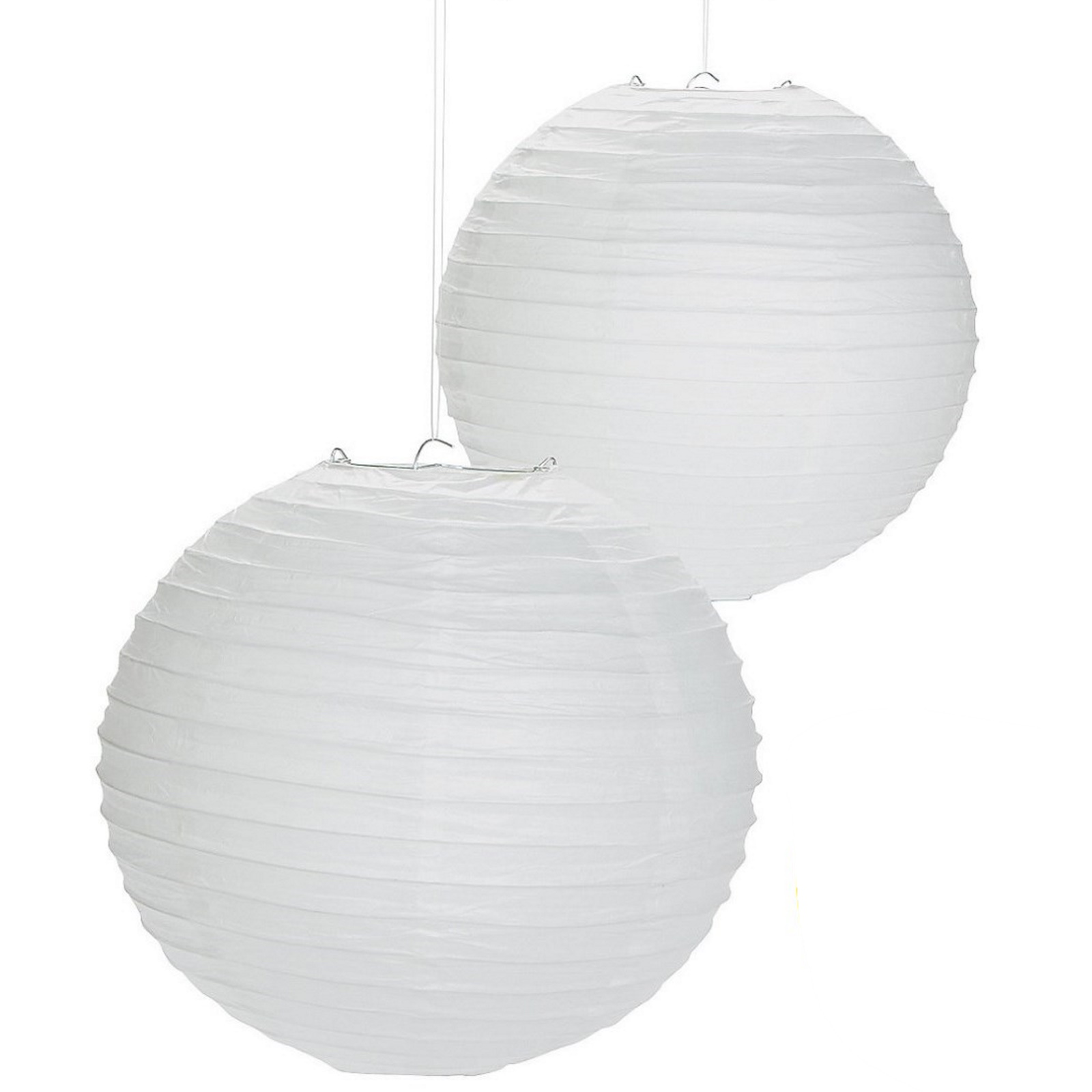 White Paper Lanterns (Pack of 6)