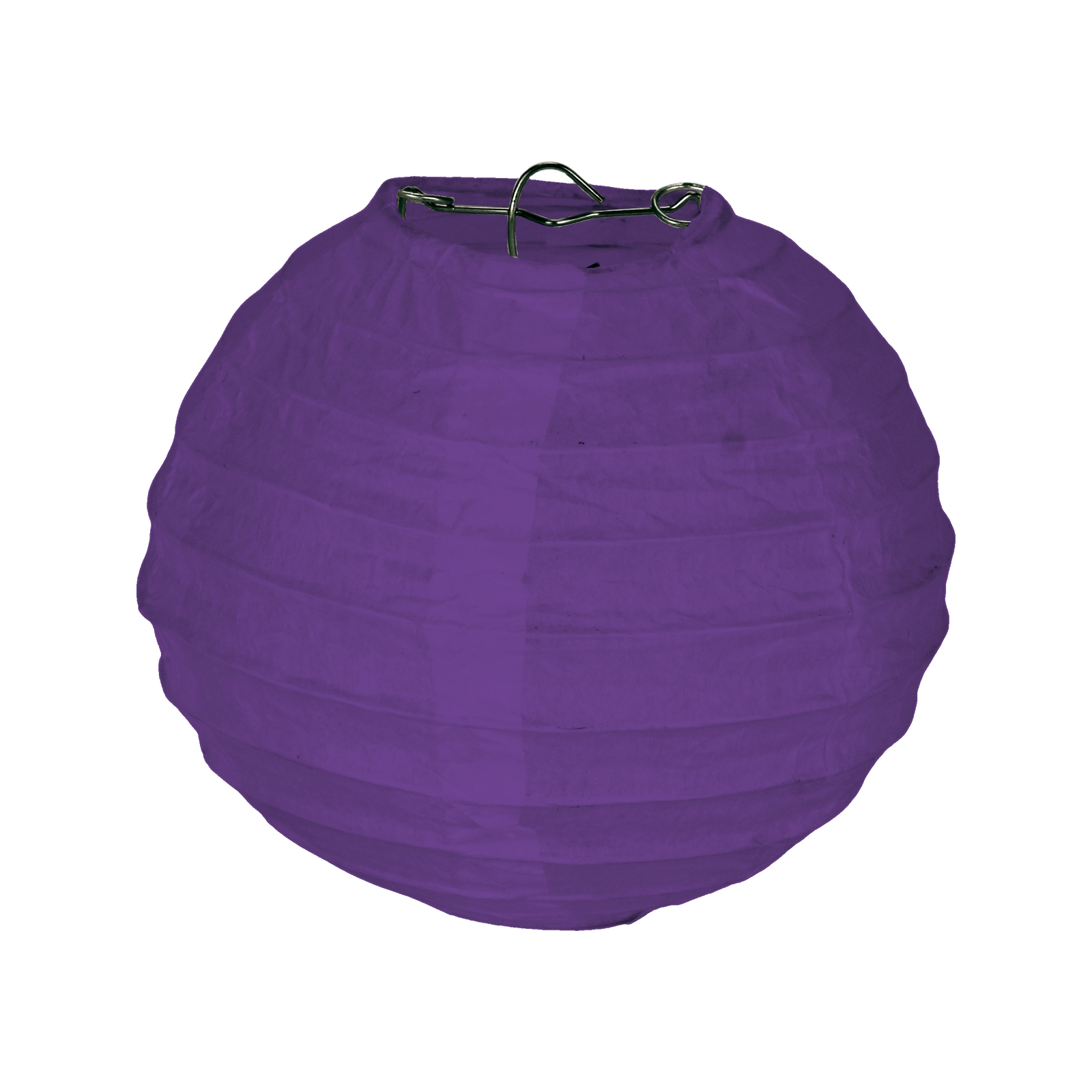 Purple Round Paper Lantern 12cm