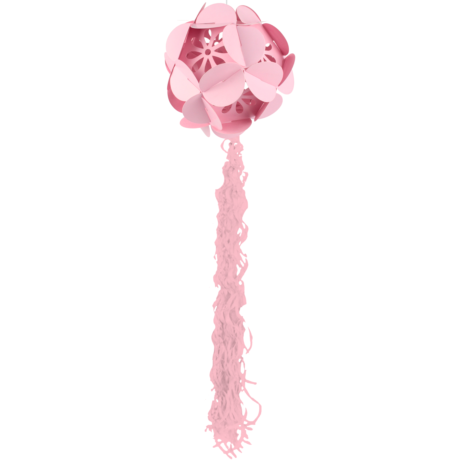 Pink Flower Lantern Tassel Kit