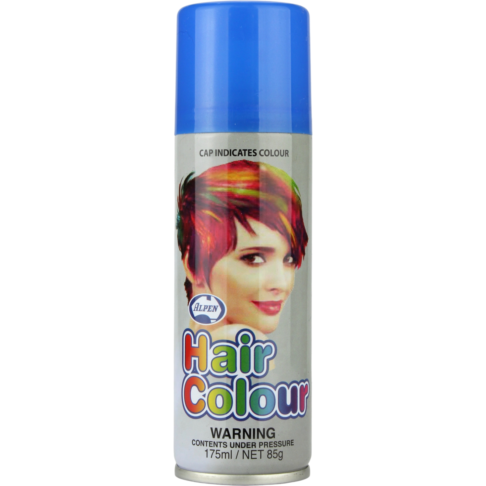 Blue Coloured Hair Spray 