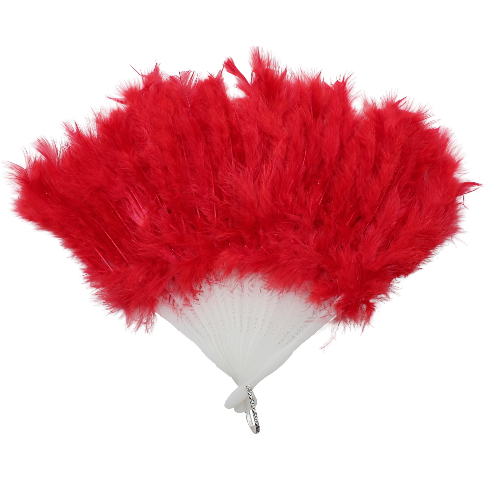Red Feather Fan