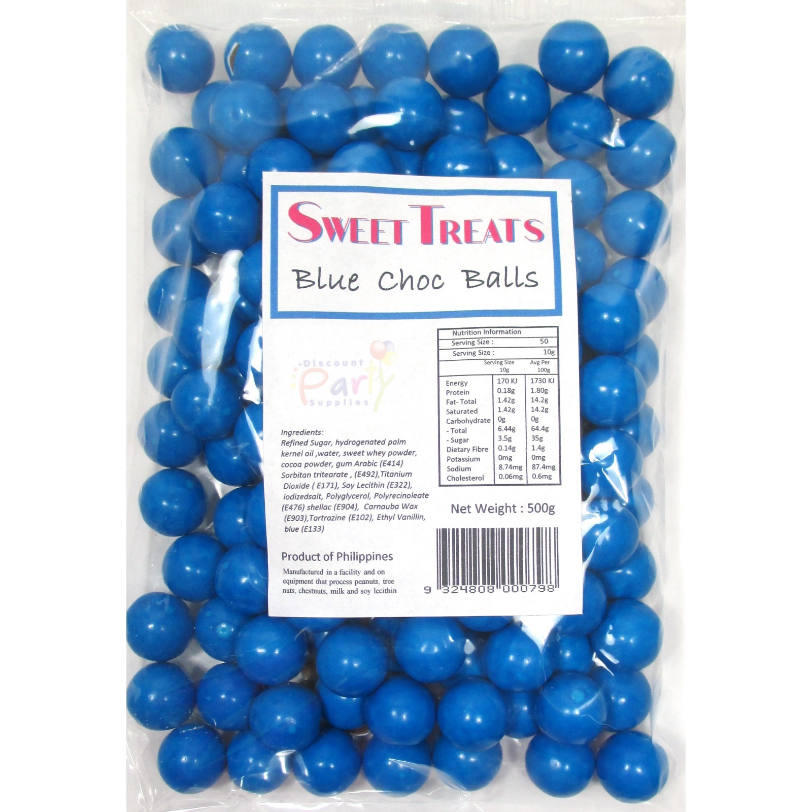 Blue Chocolate Balls (500g)