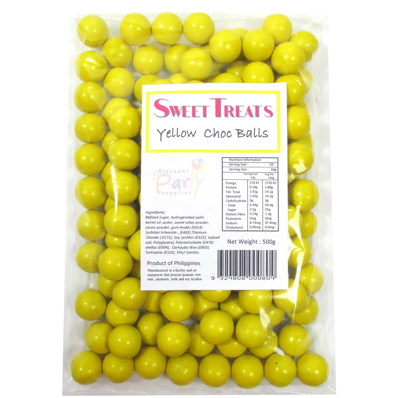 Yellow Chocolate Balls (500g)