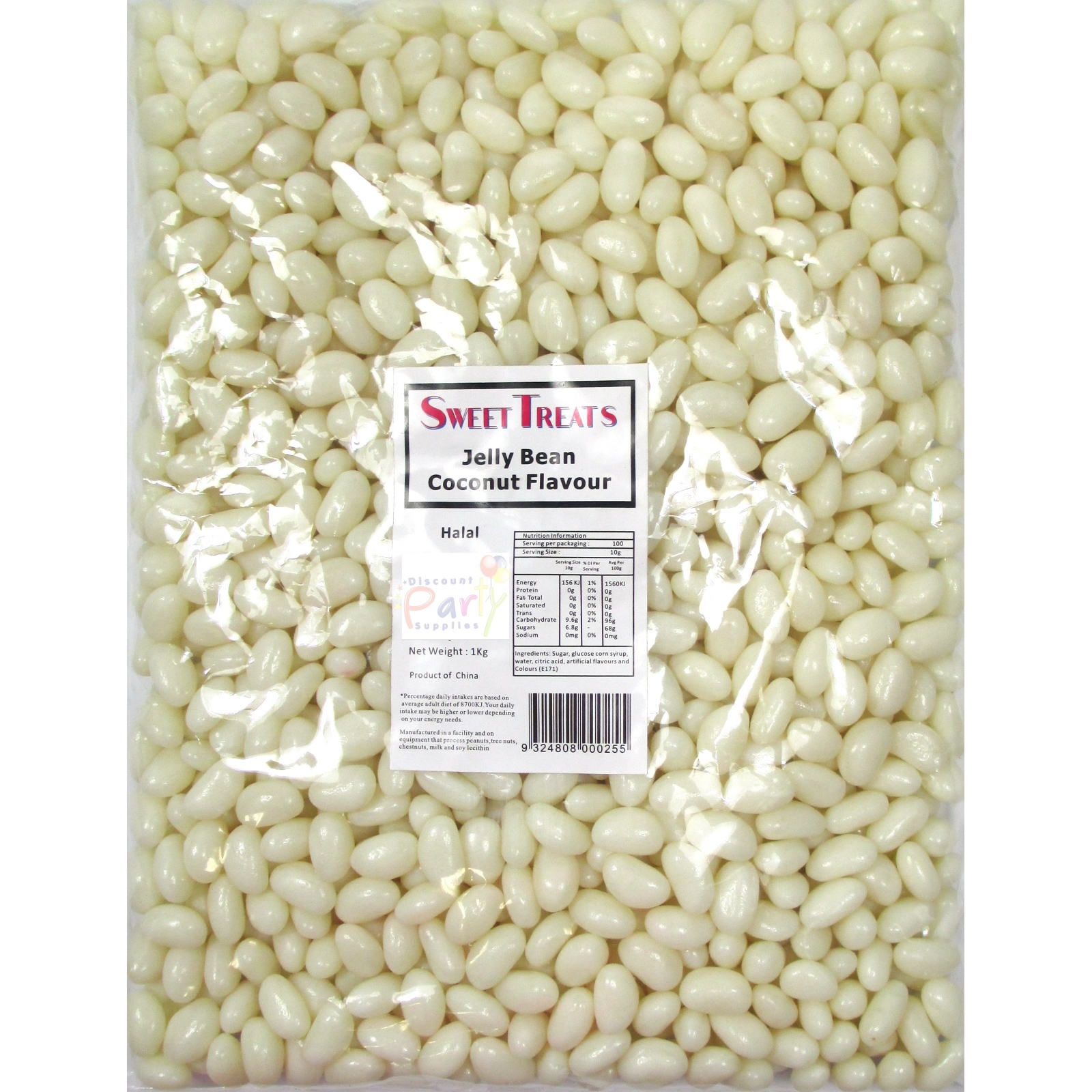 White Jelly Beans (1kg)
