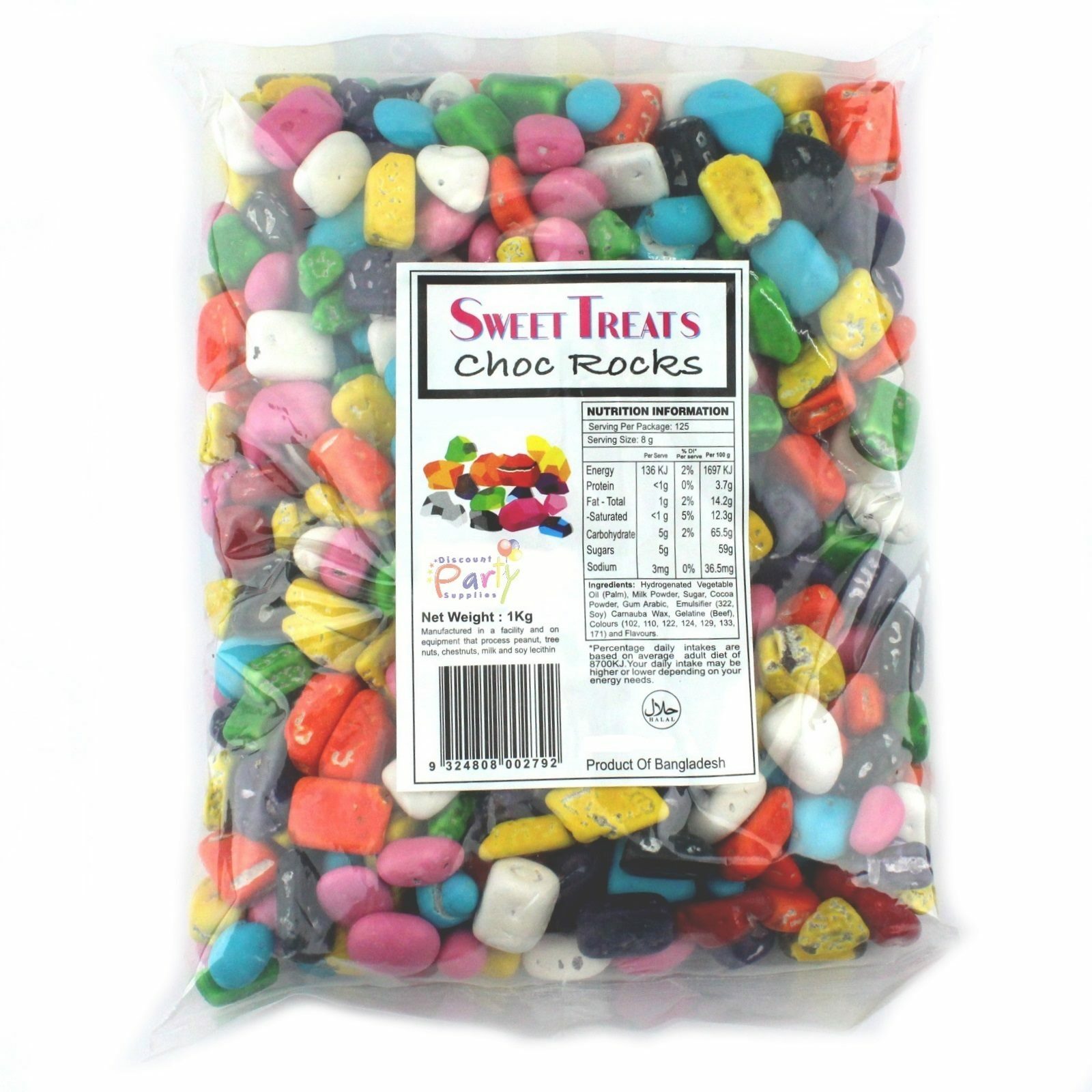 Assorted Choc Rocks (1kg)