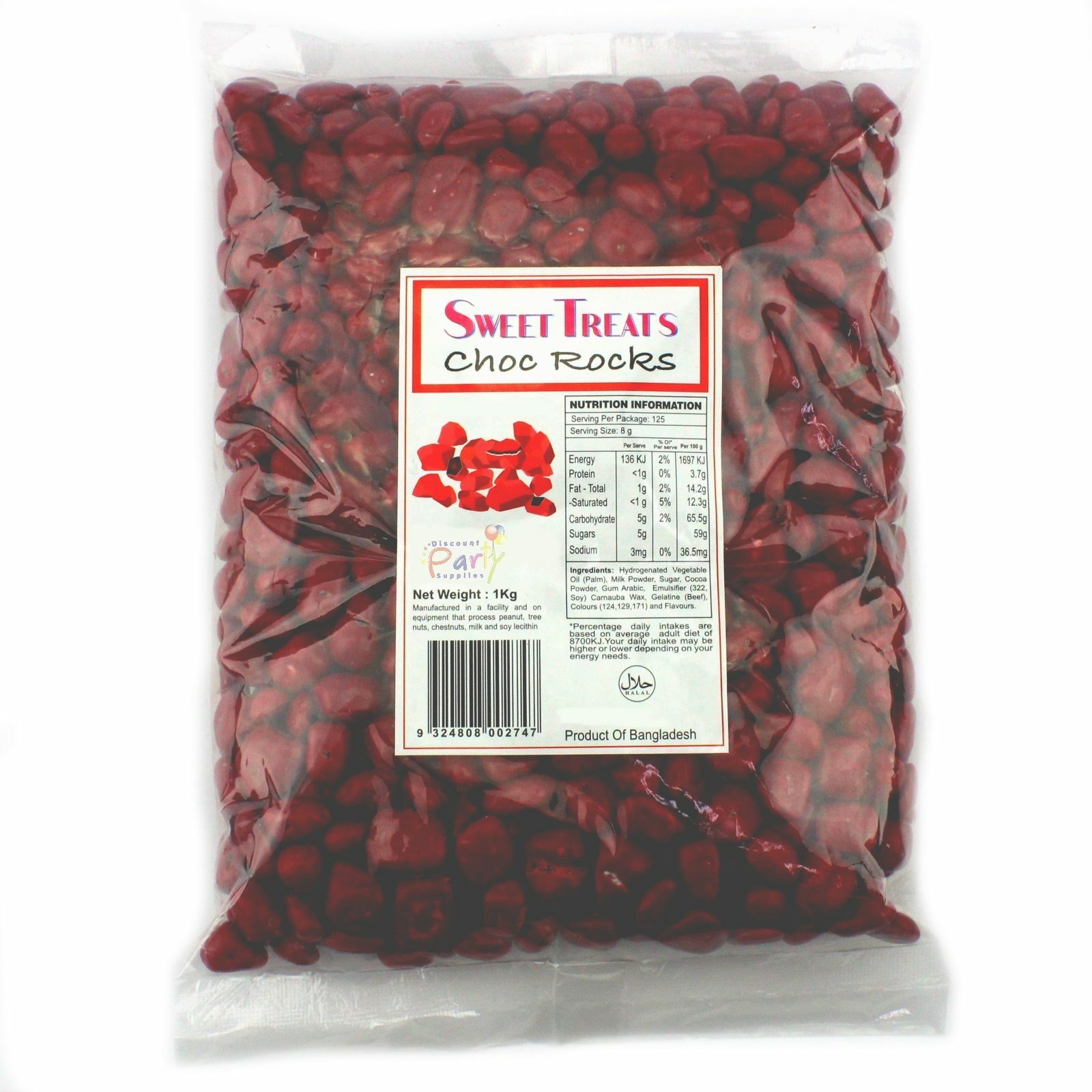 Red Choc Rocks (1kg)