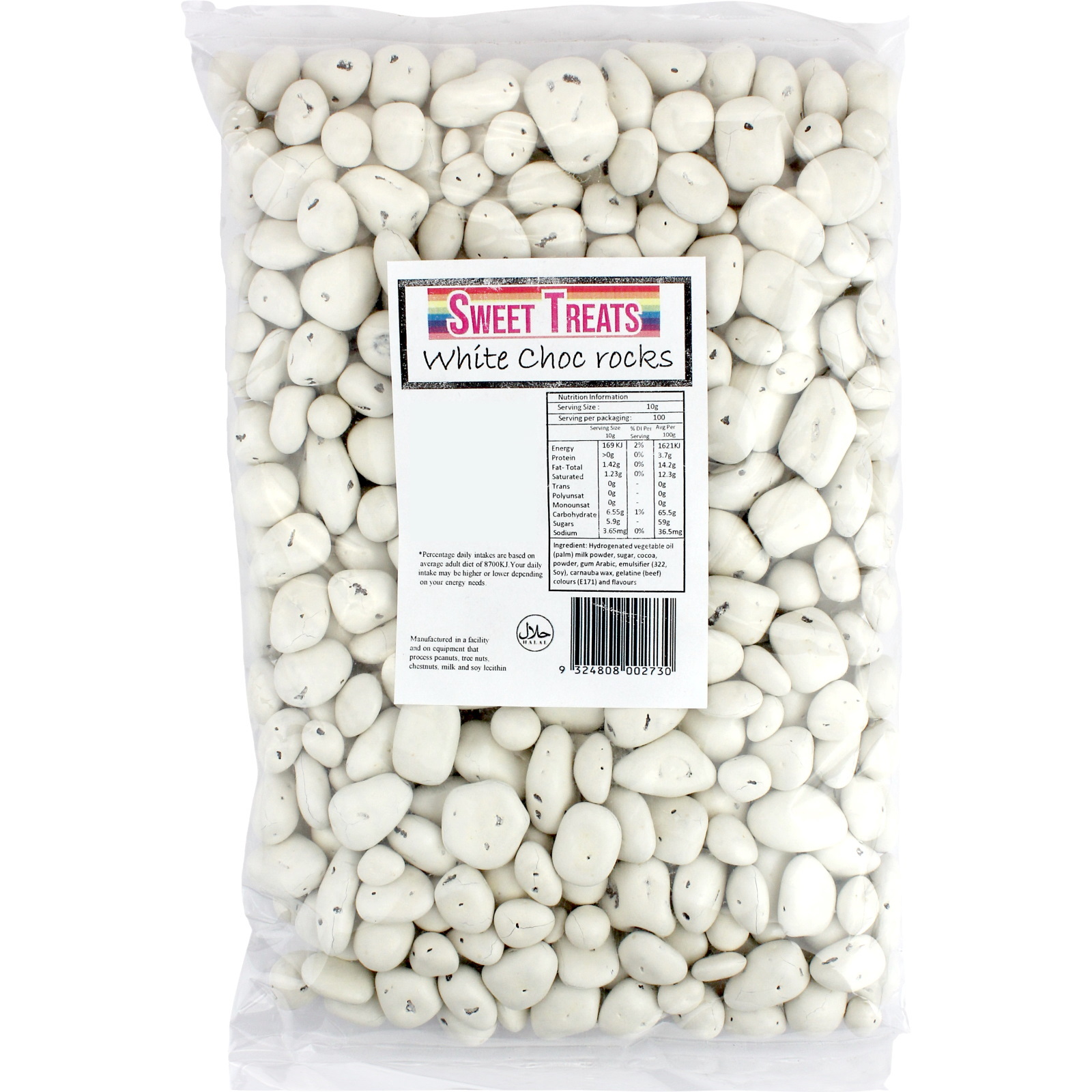 White Choc Rocks (1kg)