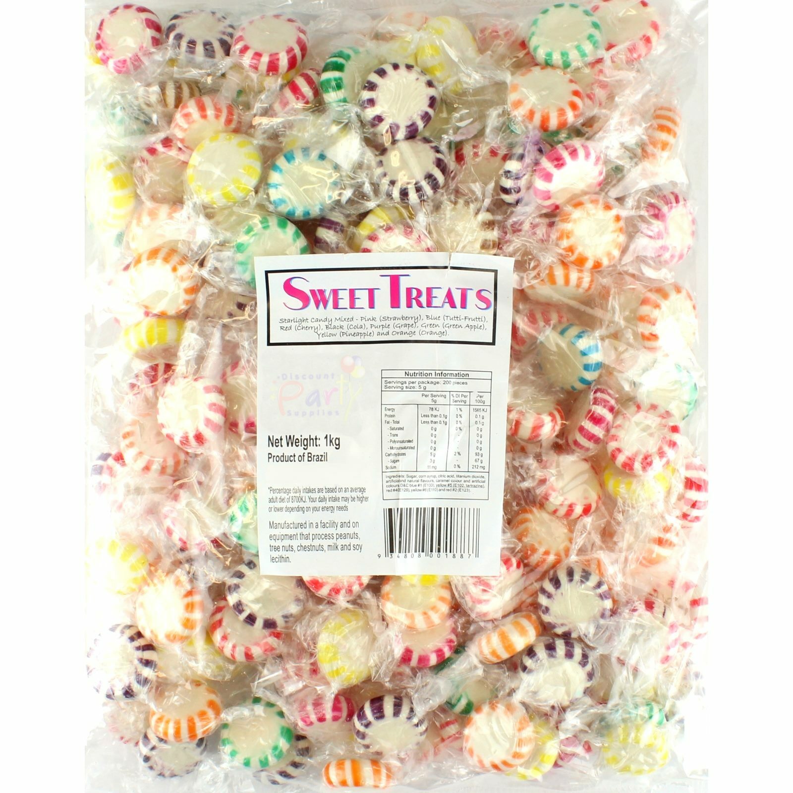 Mixed Starlight Candy (1kg)