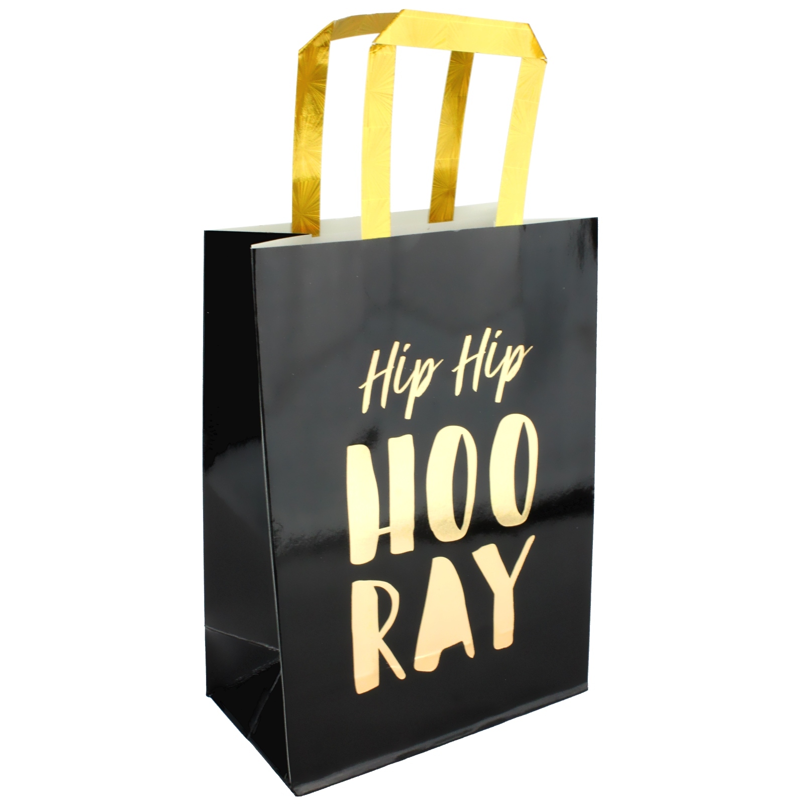 Black and Gold Luxe Party Bags (Pack of 3)