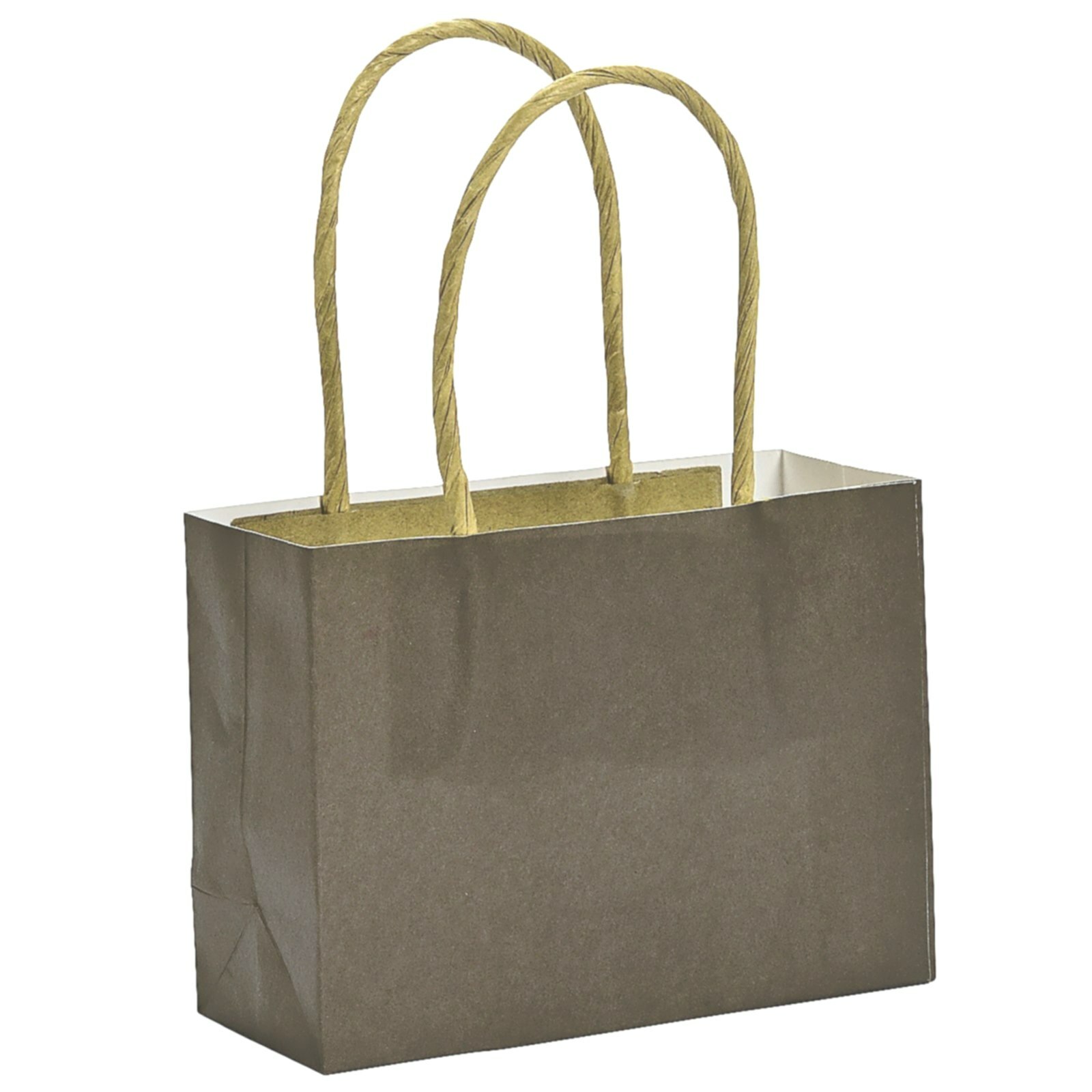 Chocolate Brown Small Paper Gift Bags (Pack of 12)