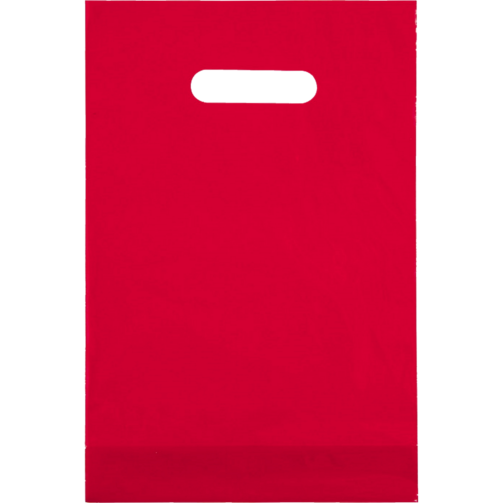 Red Plastic Lolly/Treat Bags (Pack of 50) 