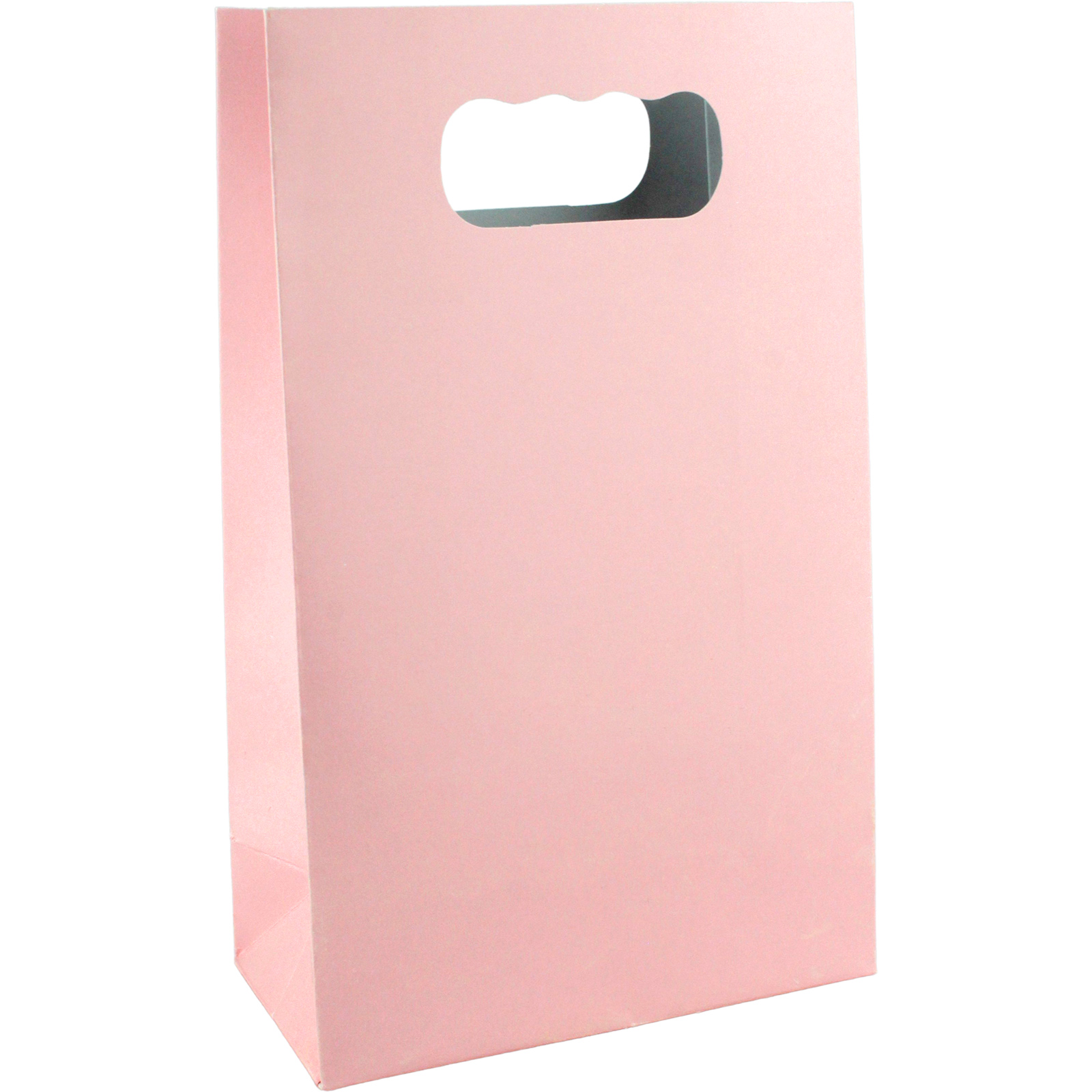 Light Pink Paper Gift Bags 18cm (Pack of 6)
