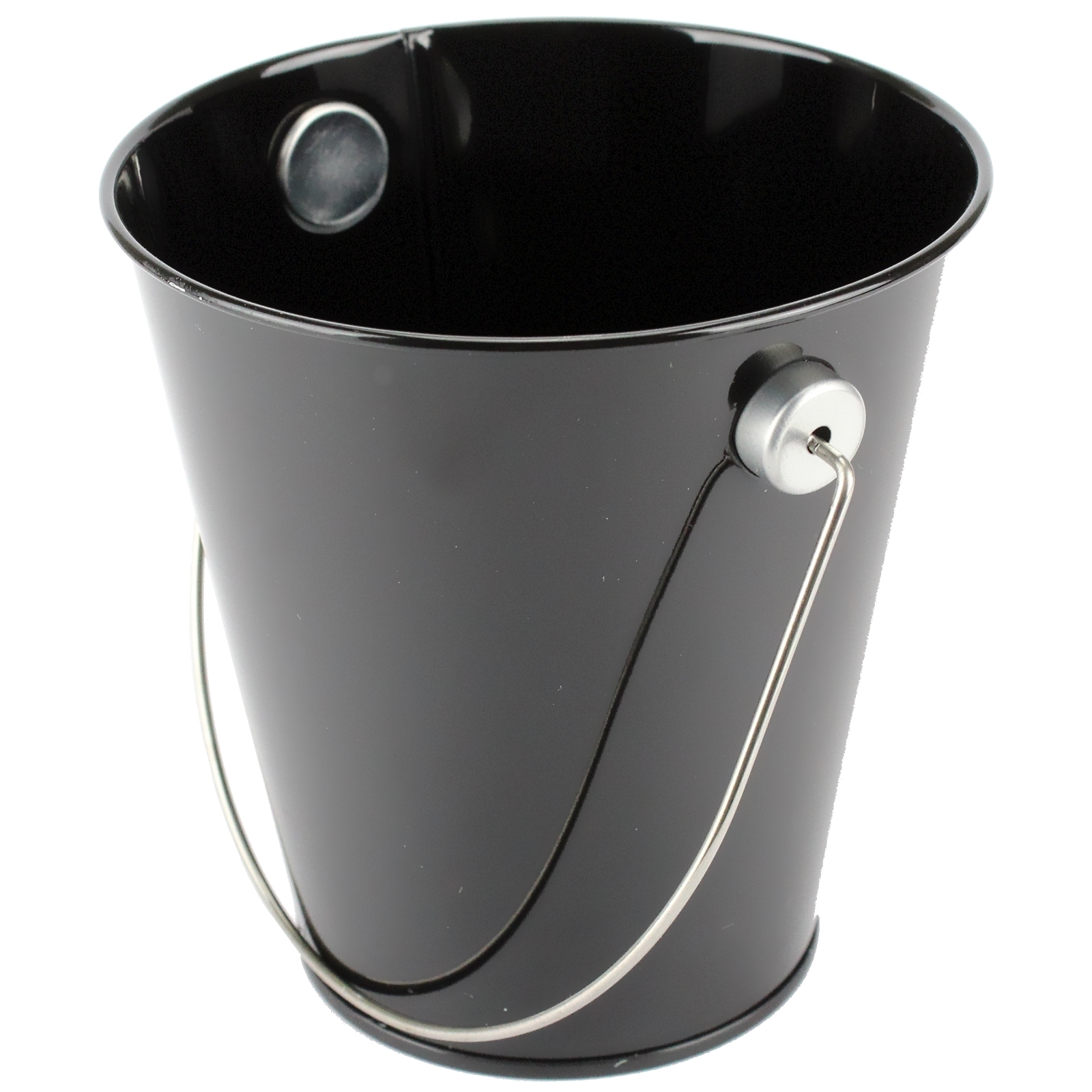 Black Favour Bucket (Small) 11cm