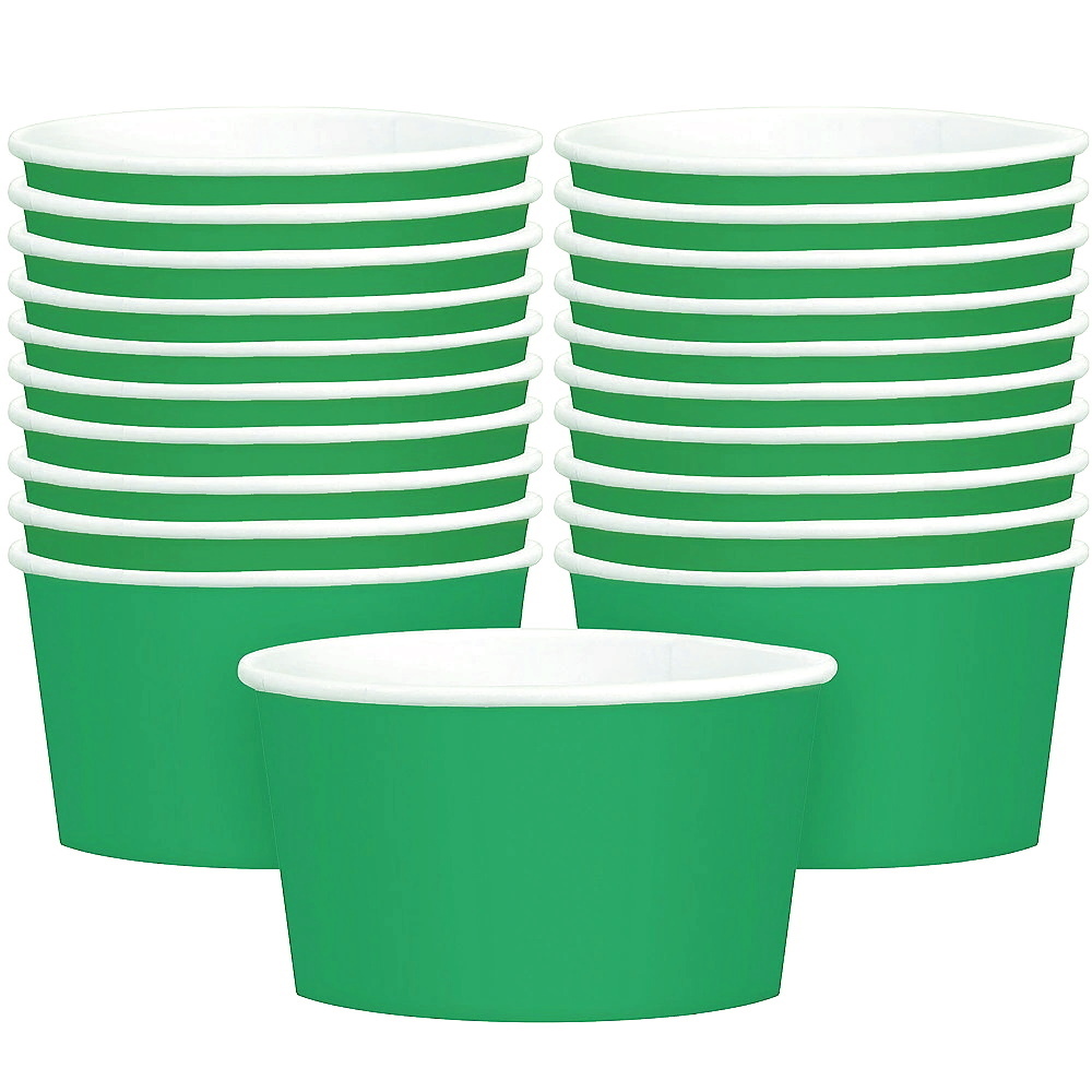 Green Paper Treat Cups (Pack of 20)