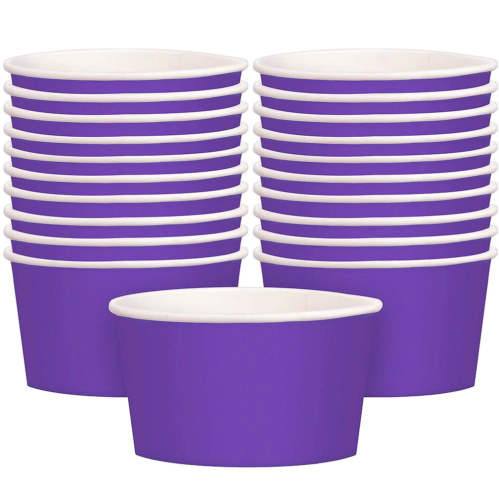 Purple Paper Treat Cups (Pack of 20)