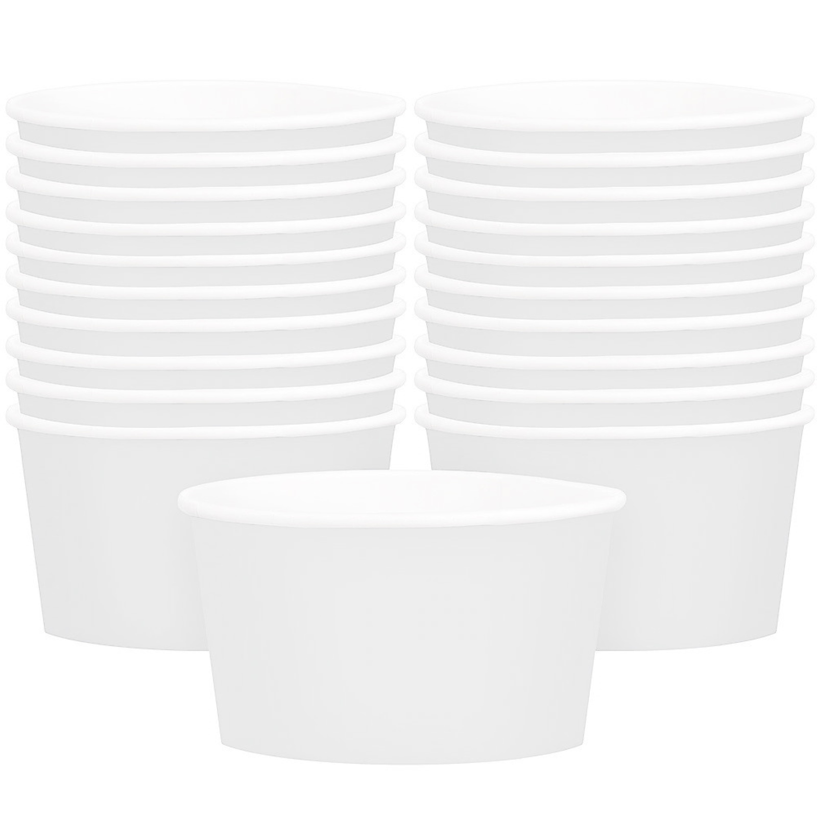 White Paper Treat Cups (Pack of 20)