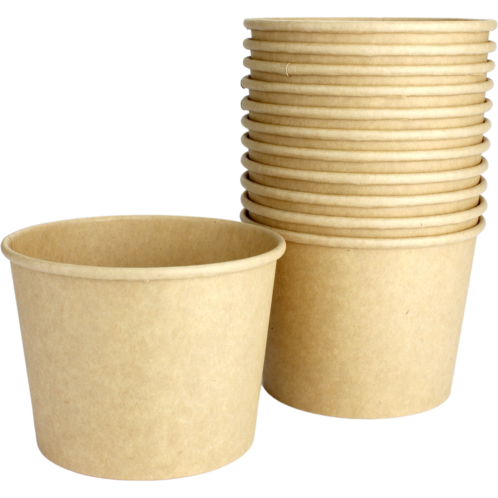 Brown Kraft Paper Treat Cups (Pack of 12)