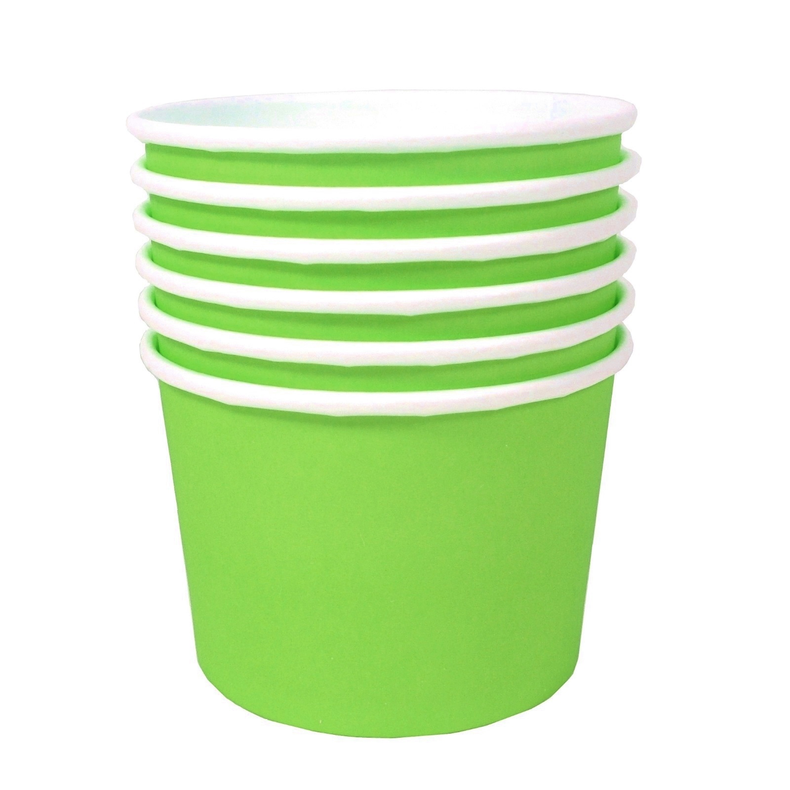 Lime Green Snack Cups (Pack of 6)