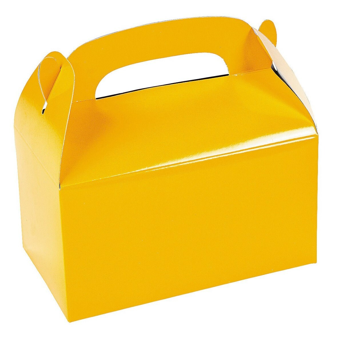 Yellow Lolly/Treat Boxes (Pack of 6)