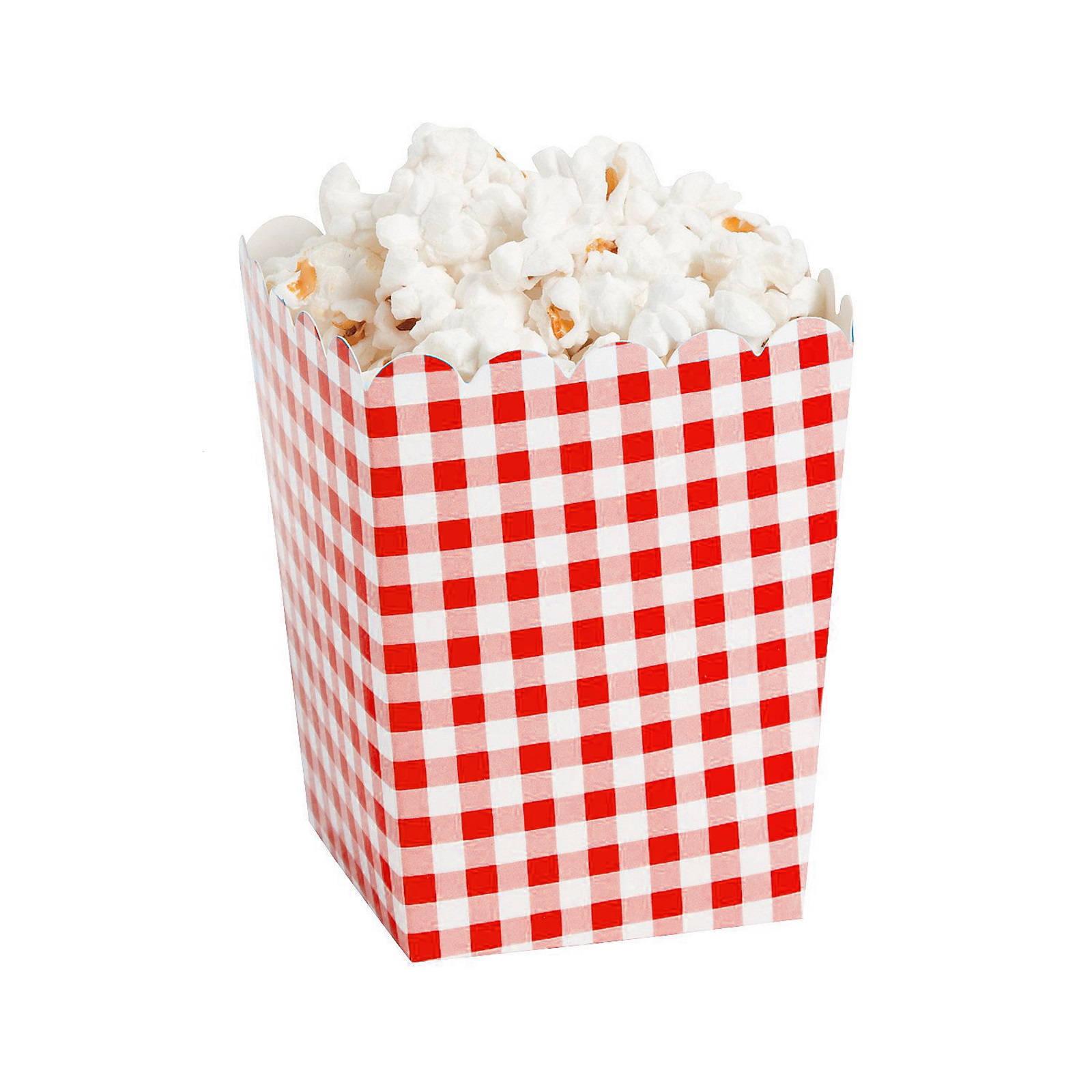 Red Gingham Mini Treat Boxes (Pack of 24)