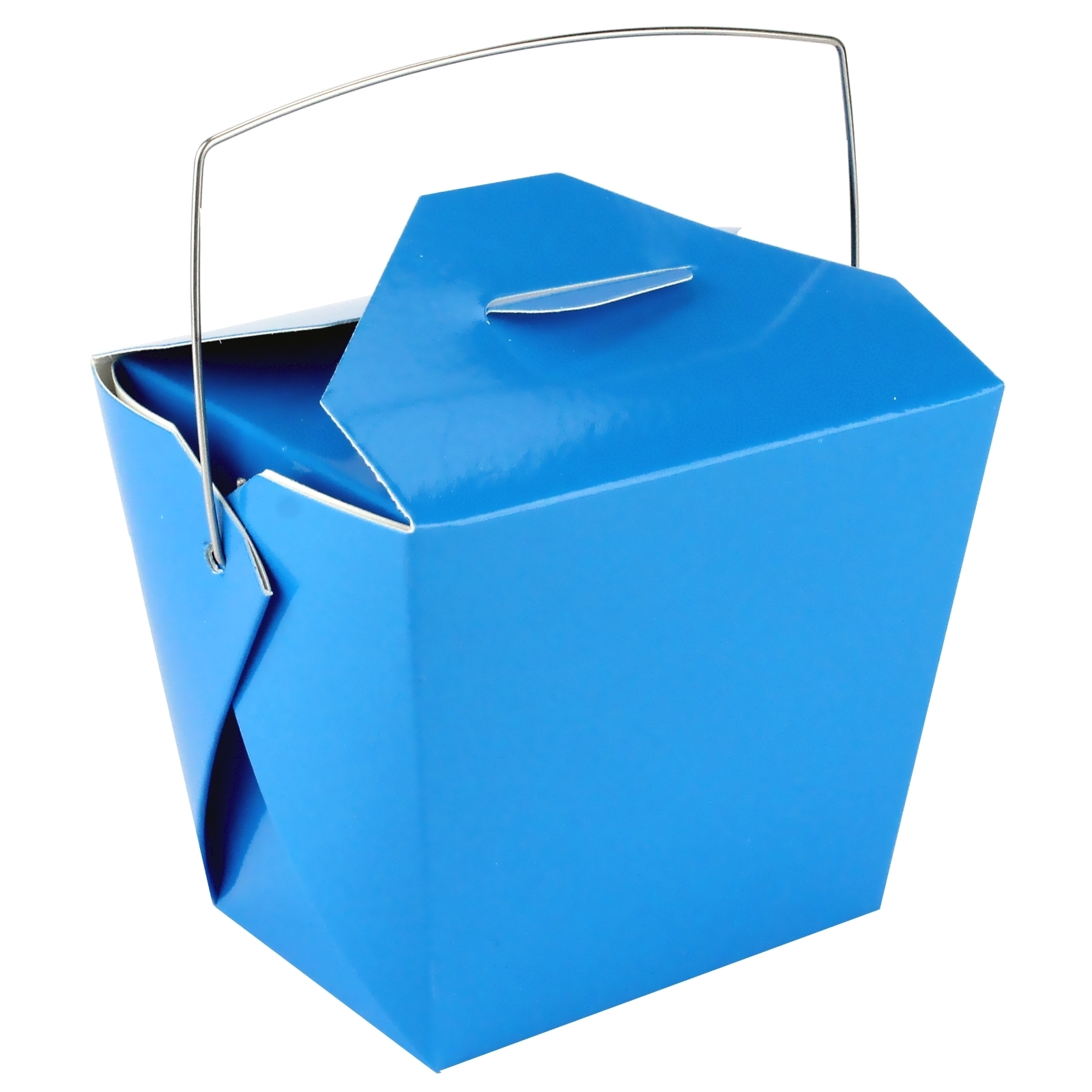 Blue Paper Noodle Boxes (Pack of 4)