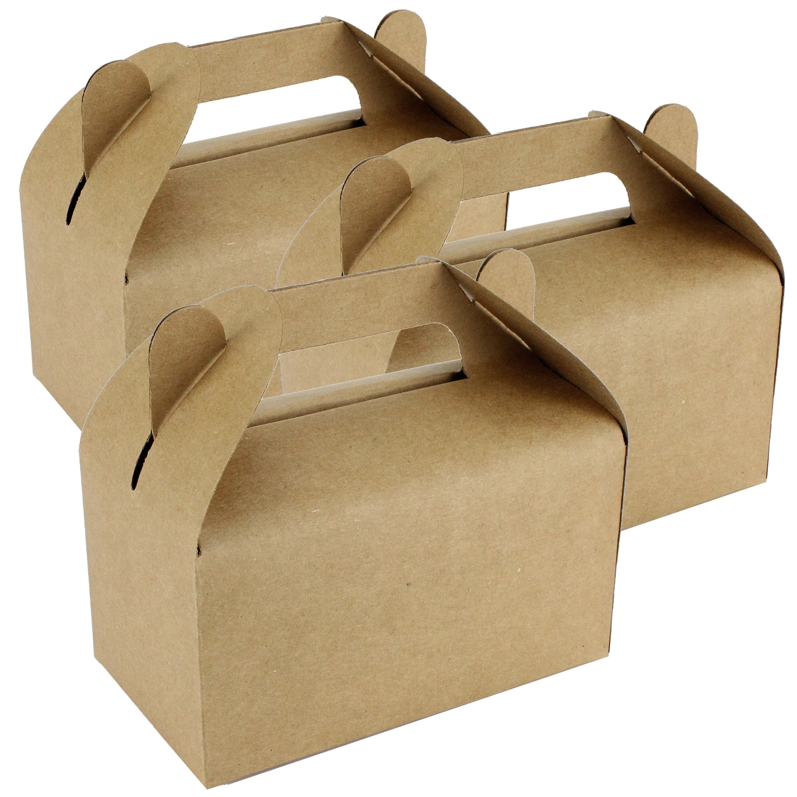 Brown Kraft Lolly/Treat Boxes (Pack of 3)