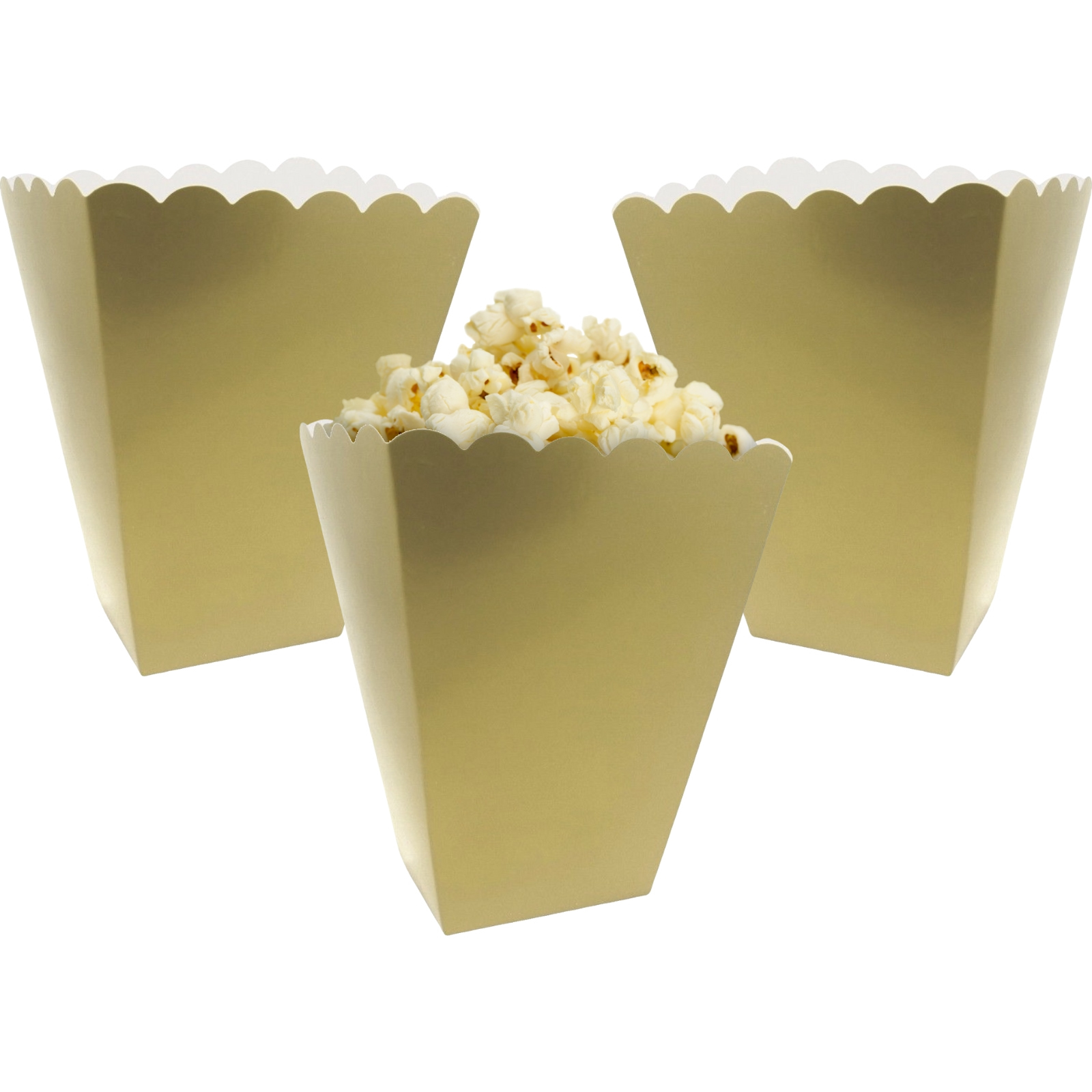Gold Treat Boxes (Pack of 5)