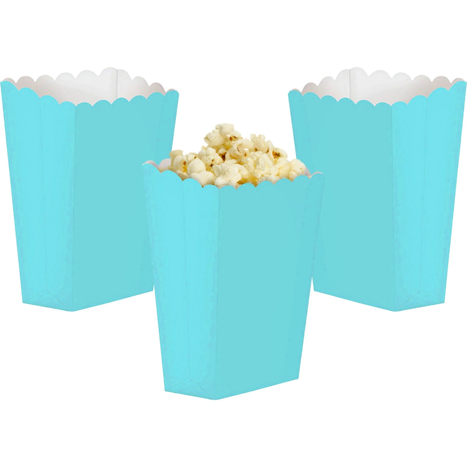 Caribbean Blue Treat Boxes (Pack of 5)
