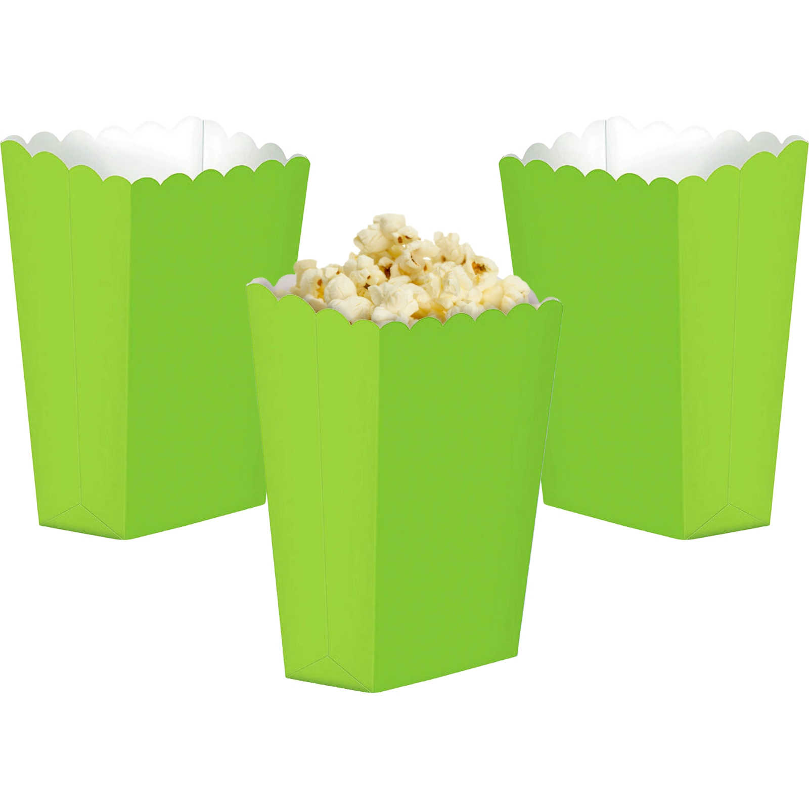Lime Green Treat Boxes (Pack of 5)