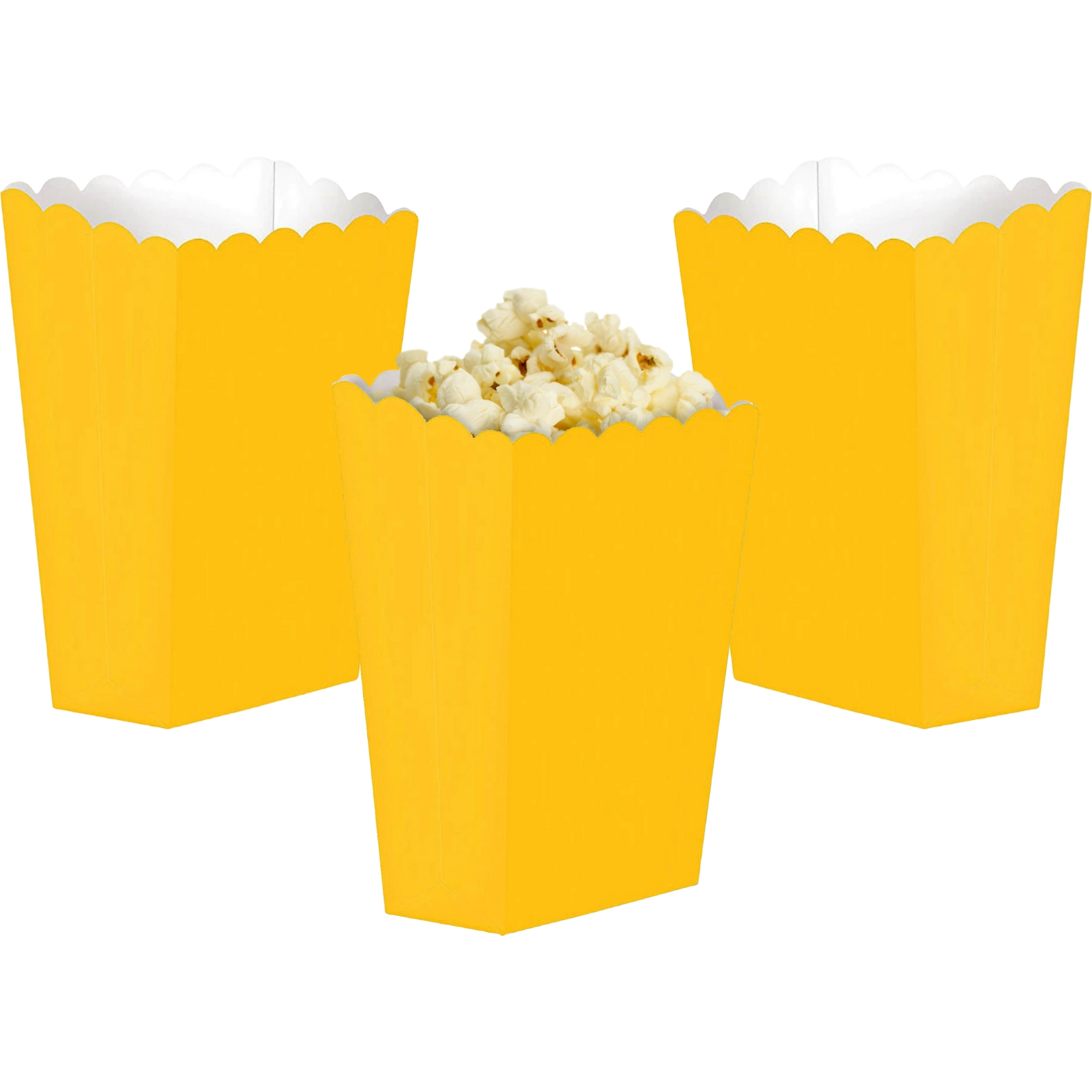 Yellow Treat Boxes (Pack of 5)
