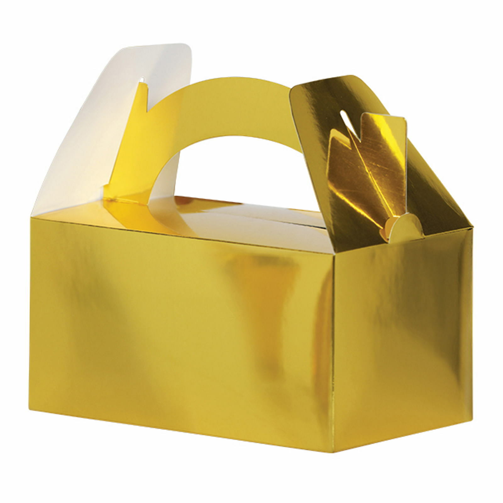 Gold Metallic Lolly/Treat Boxes (Pack of 5)