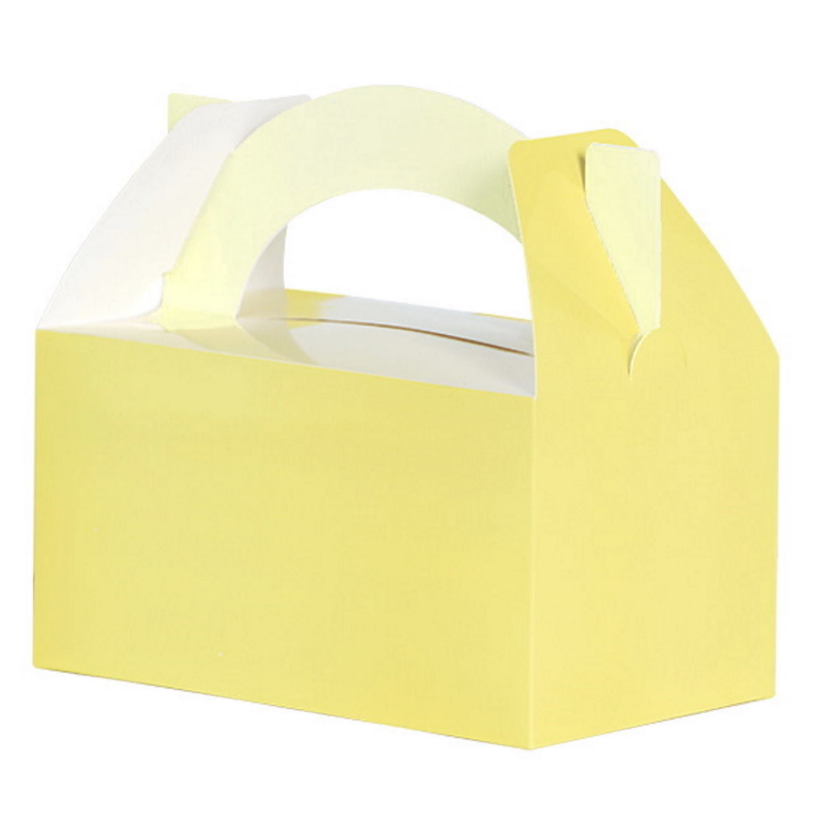 Yellow Two Tone Pastel Lolly/Treat Boxes (Pack of 5)
