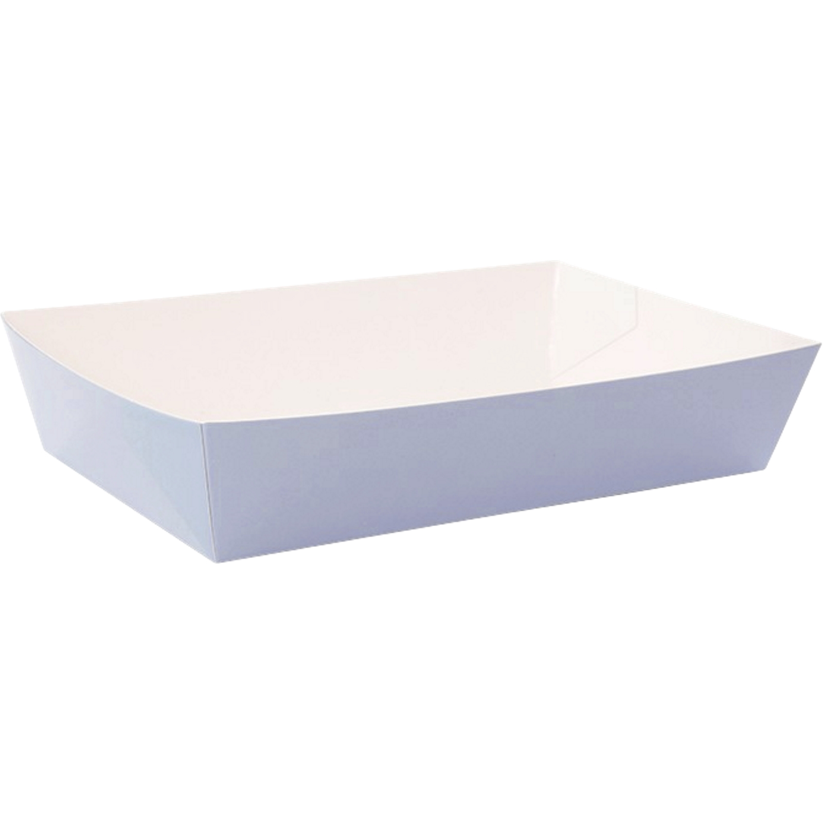 Lilac Paper Food Trays 19cm x 11cm (Pack of 10)