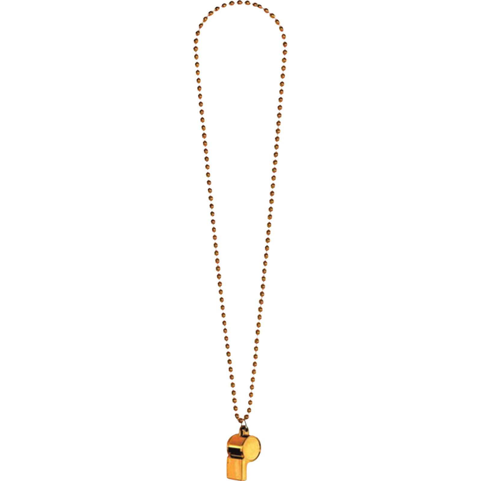 Gold Necklace Whistle