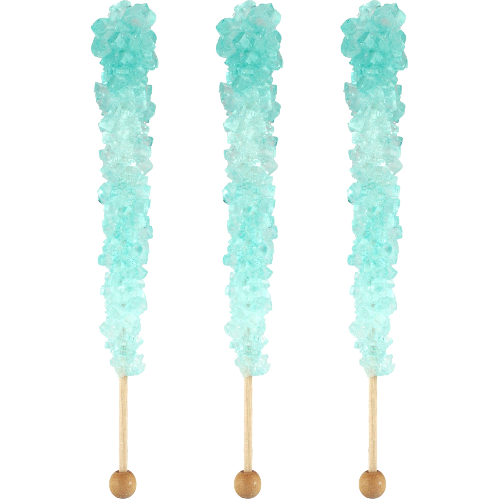Light Blue Crystal Lolly Sticks (Pack of 5)