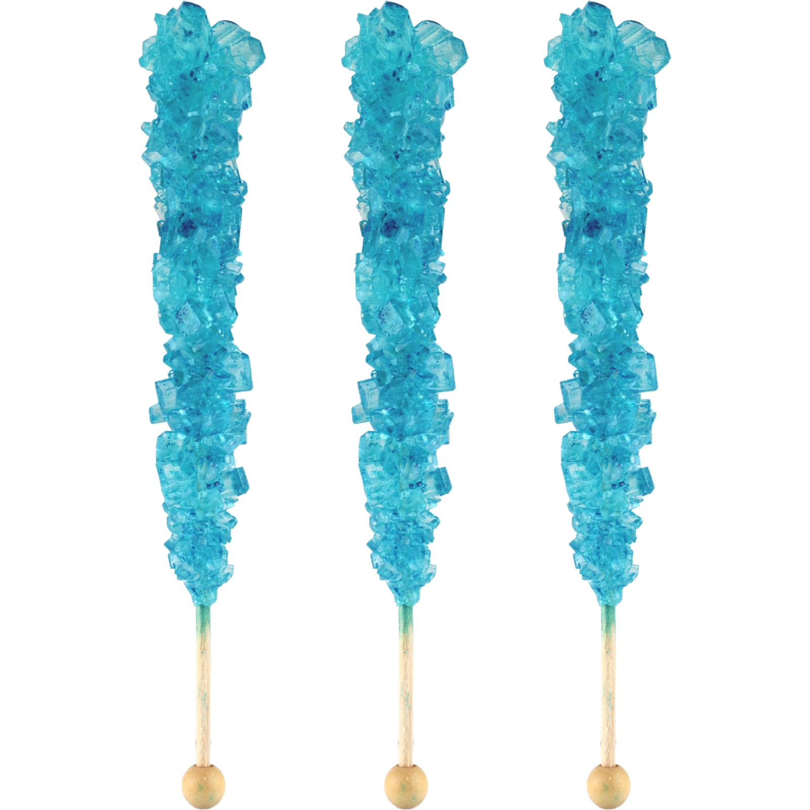 Blue Crystal Lolly Sticks (Pack of 5)