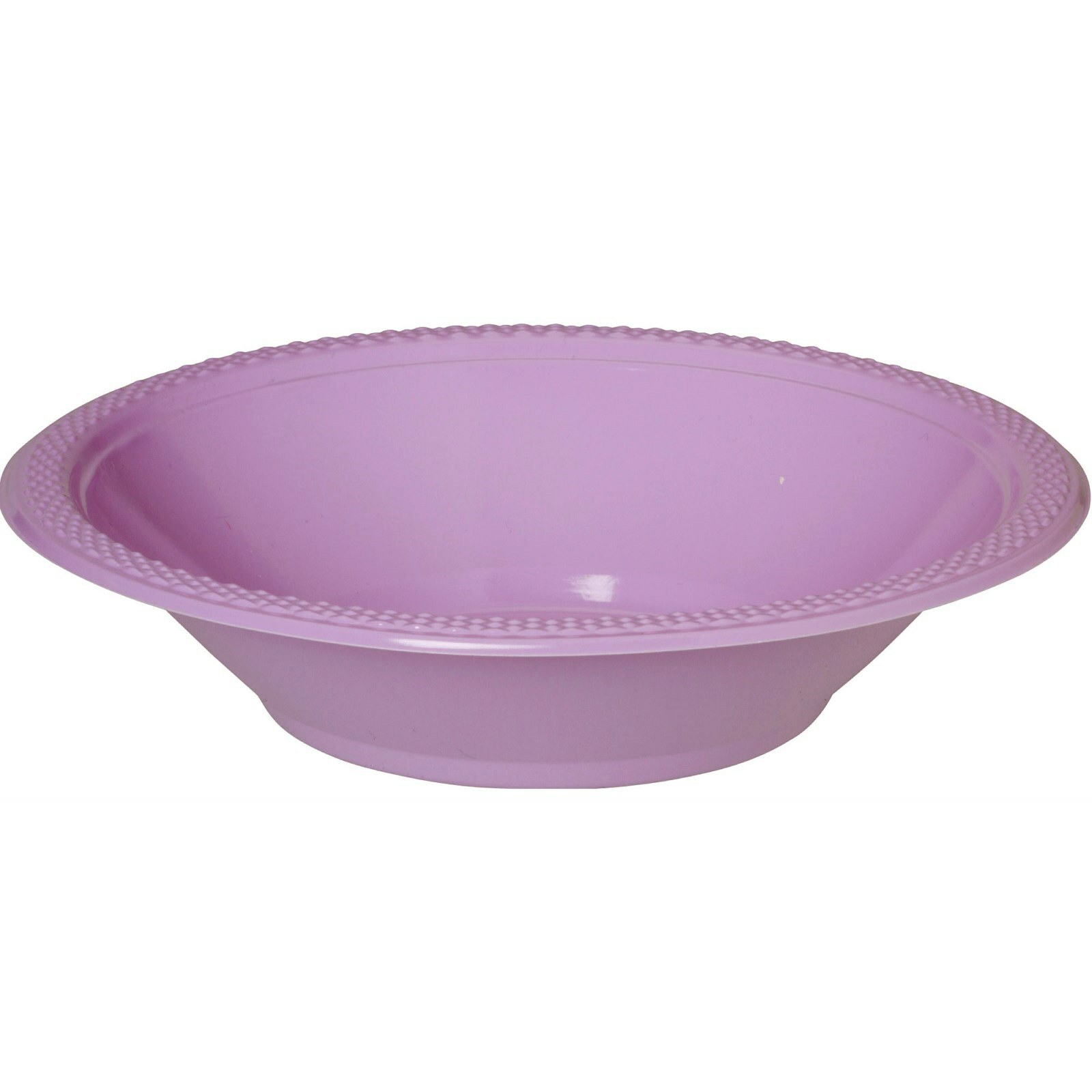 Lilac Plastic Bowls (Pack of 20)