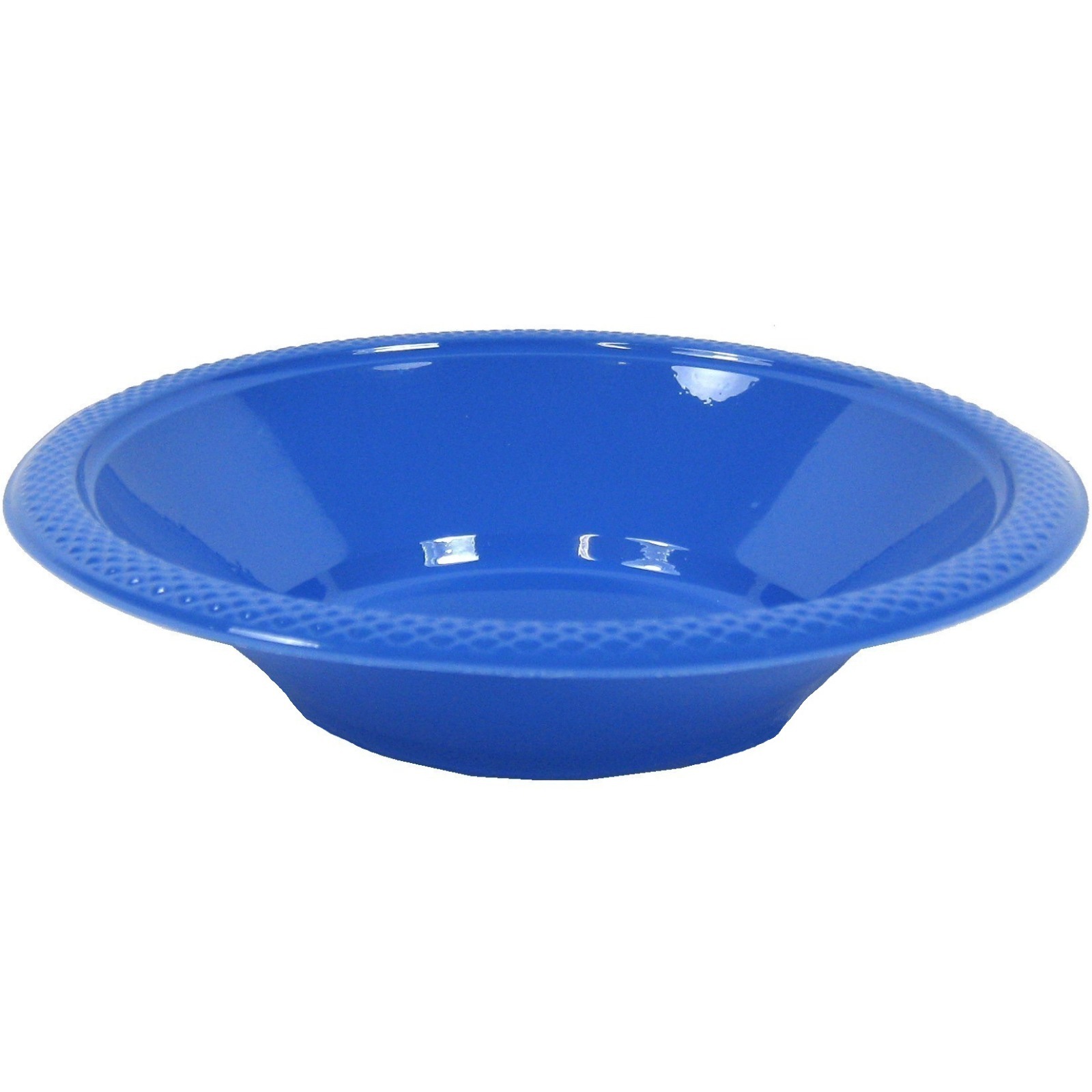 Marine Blue Plastic Bowls (Pack of 20)