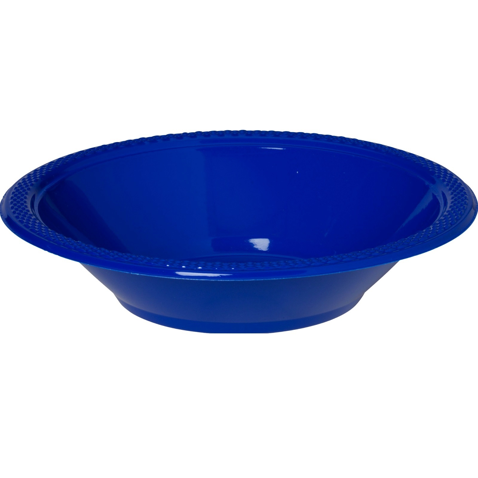 Royal Blue Plastic Bowls (Pack of 20)