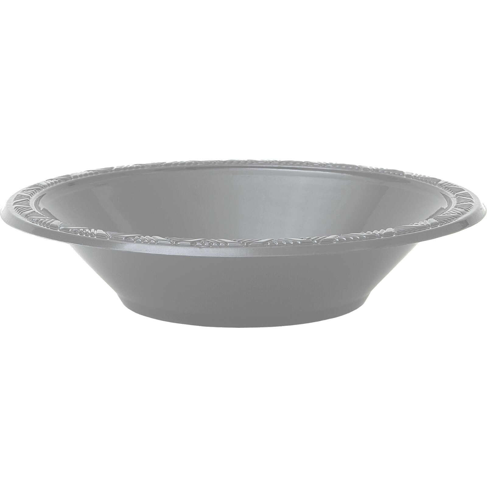 Silver Plastic Bowls (Pack of 8)