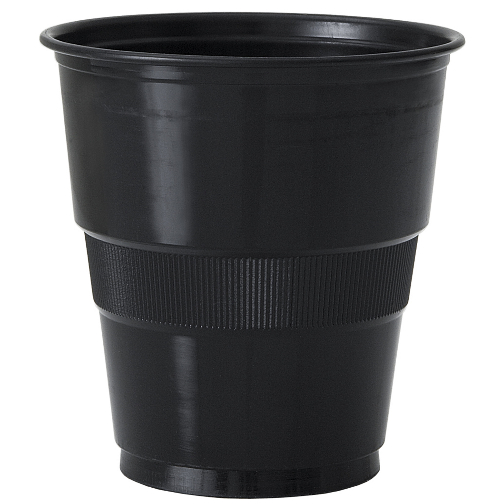 Black Plastic Cups (Pack of 12)
