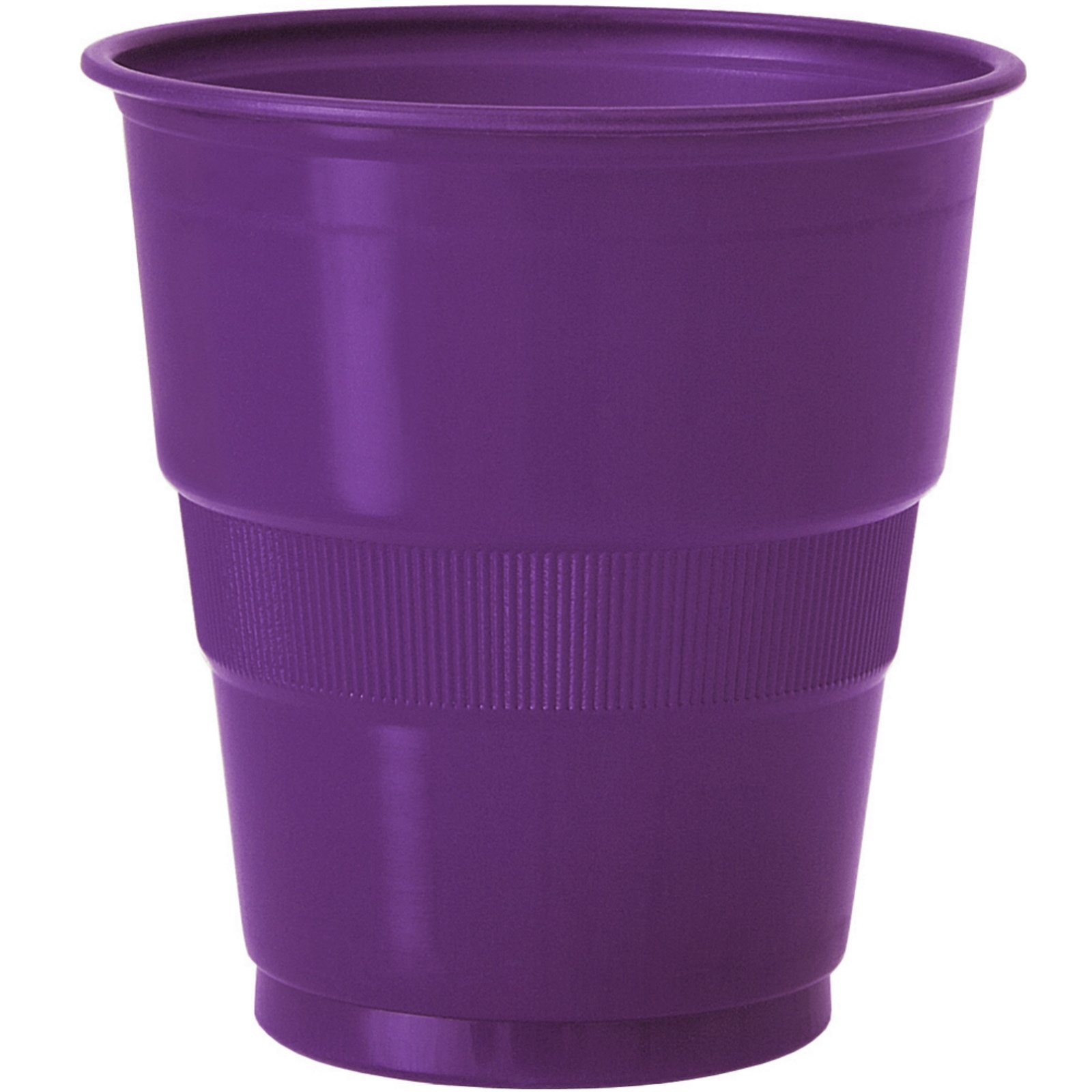 Purple Plastic Cups (Pack of 12)
