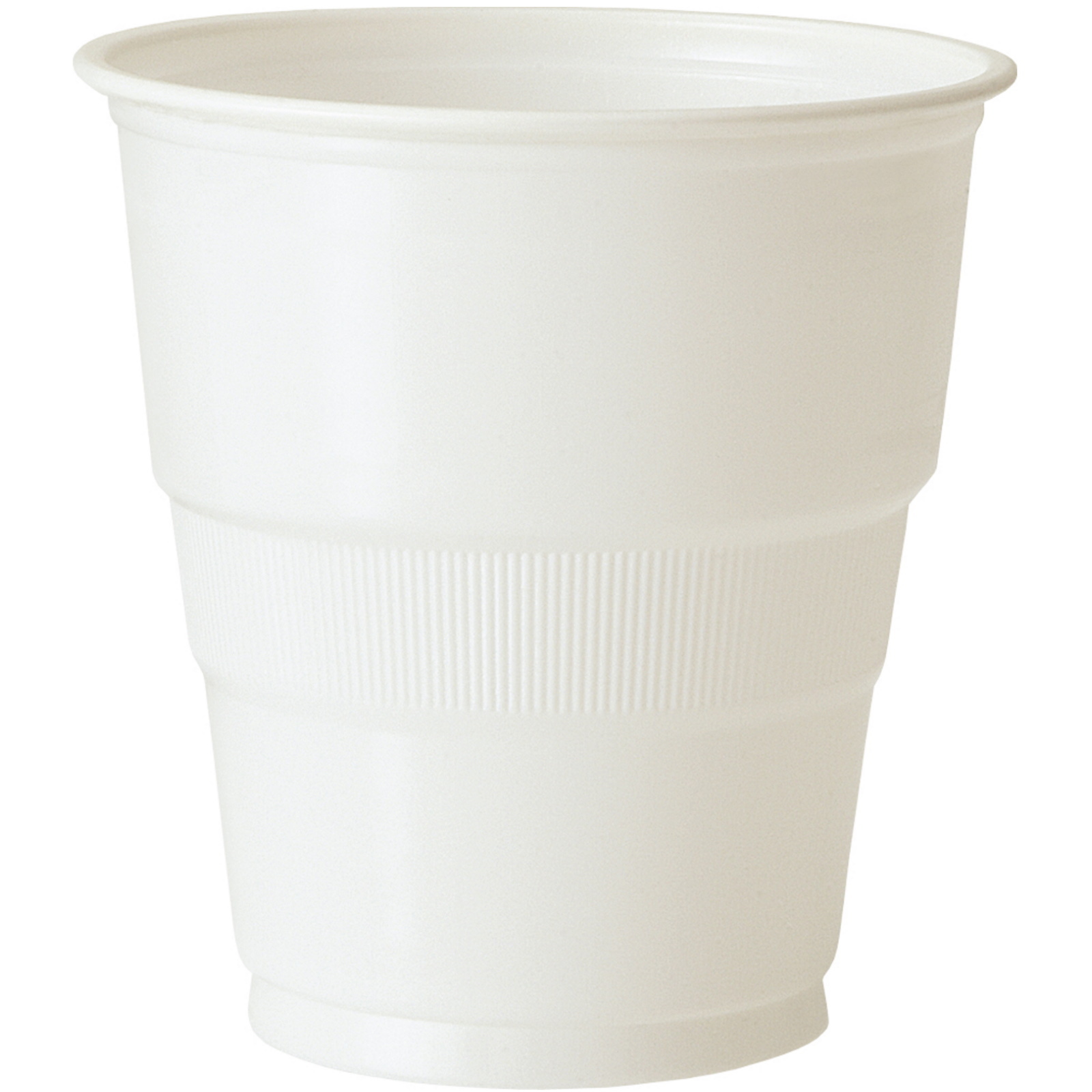 White Plastic Cups (Pack of 25)