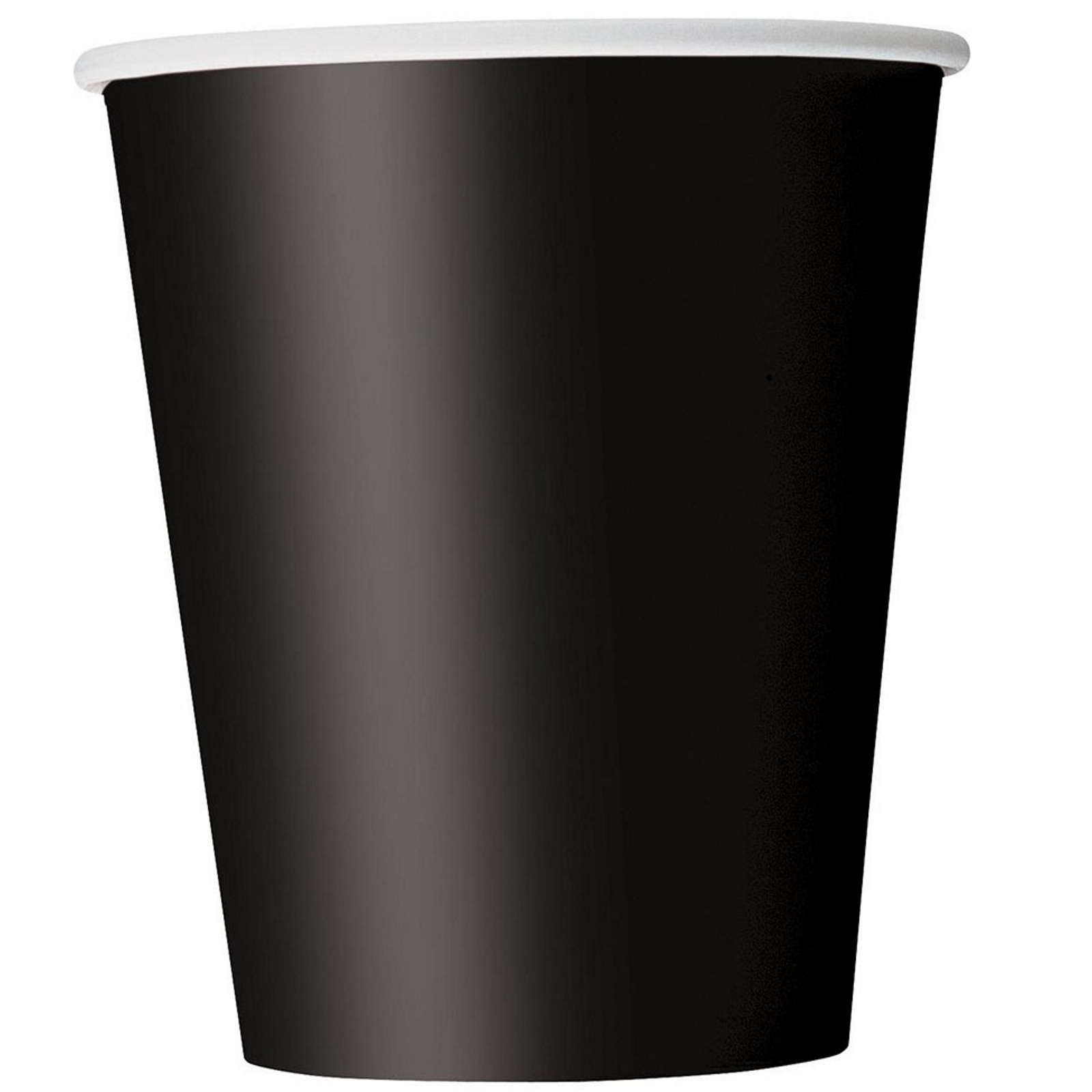Black Paper Cups (Pack of 8)
