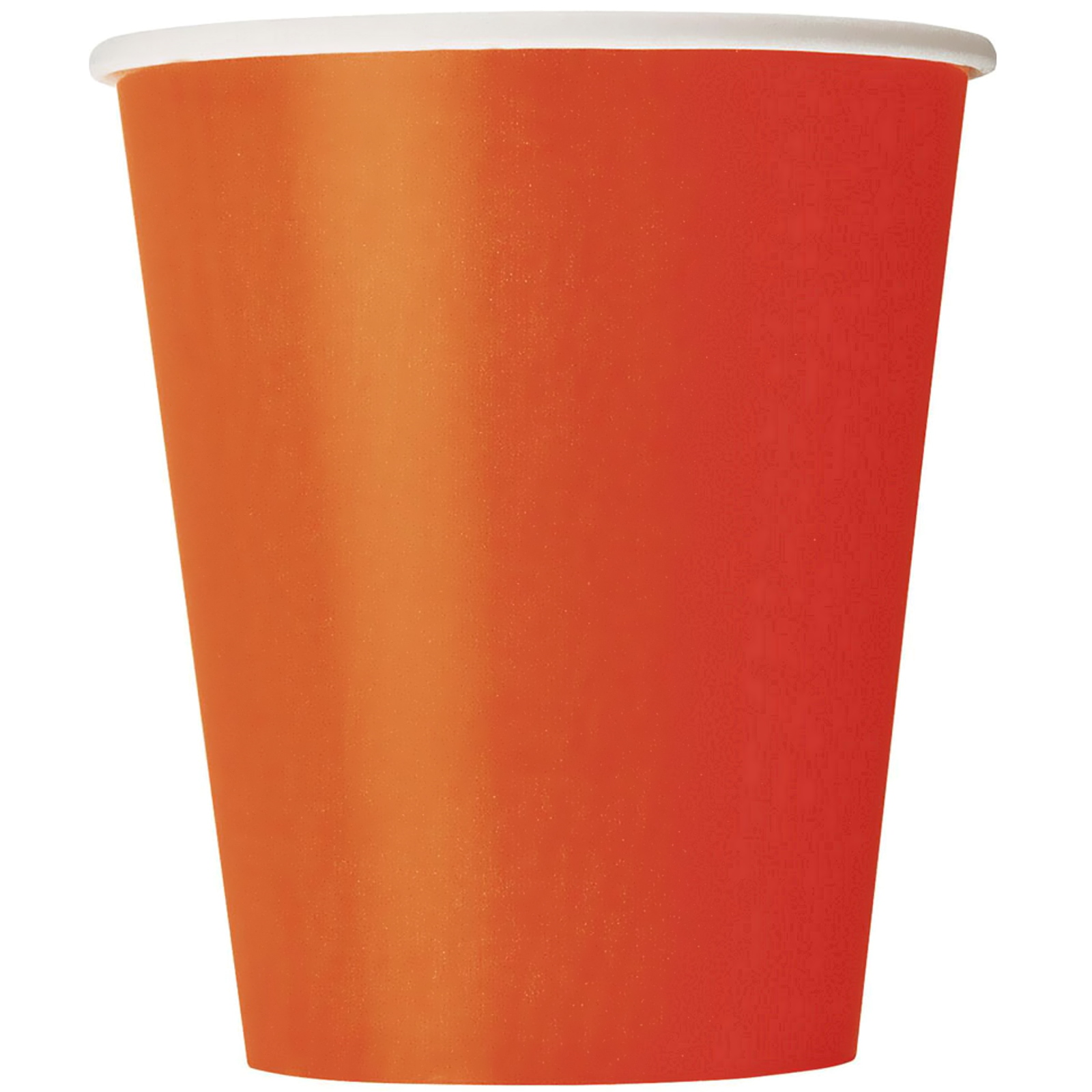 Orange Paper Cups (Pack of 8)