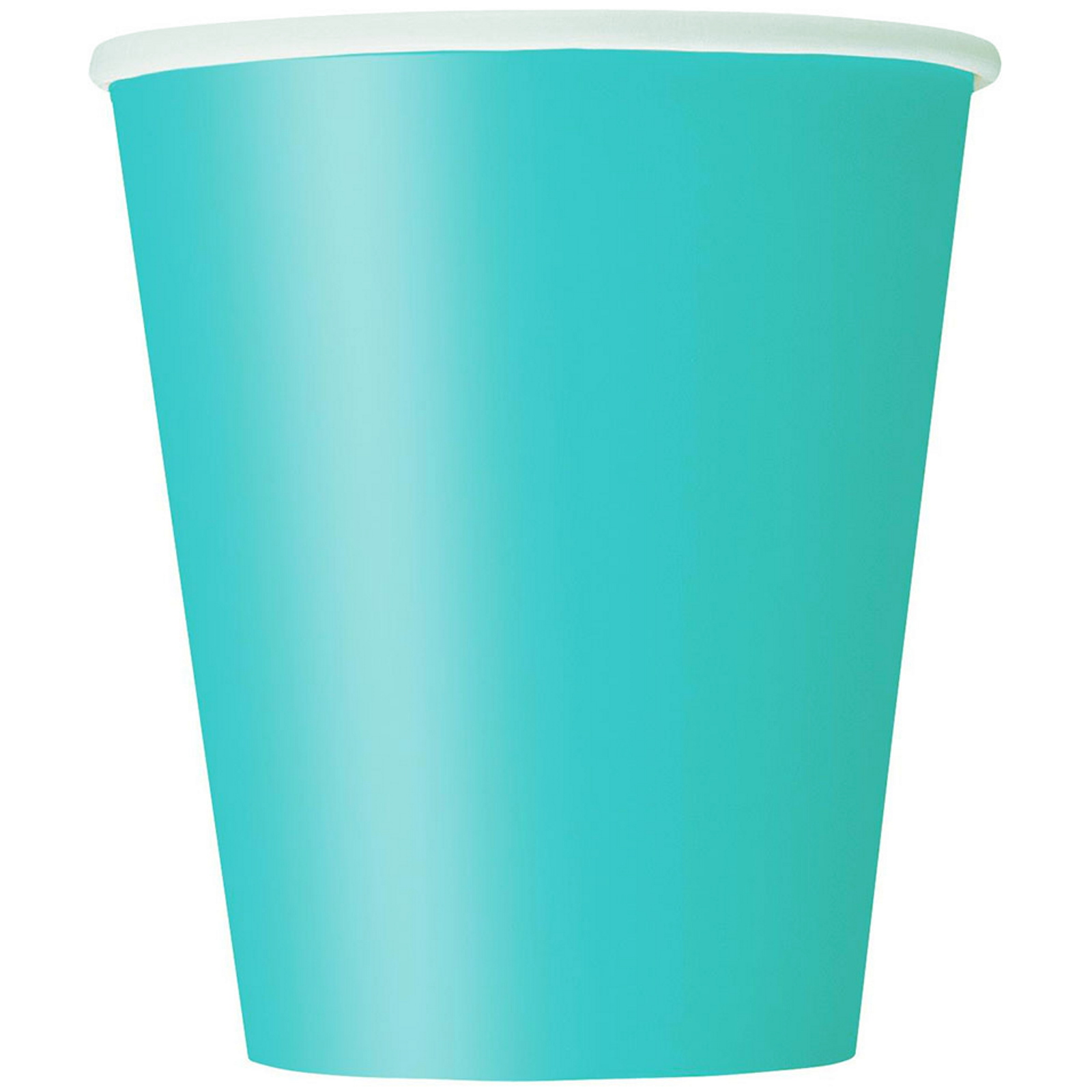 Teal Paper Cups (Pack of 8)