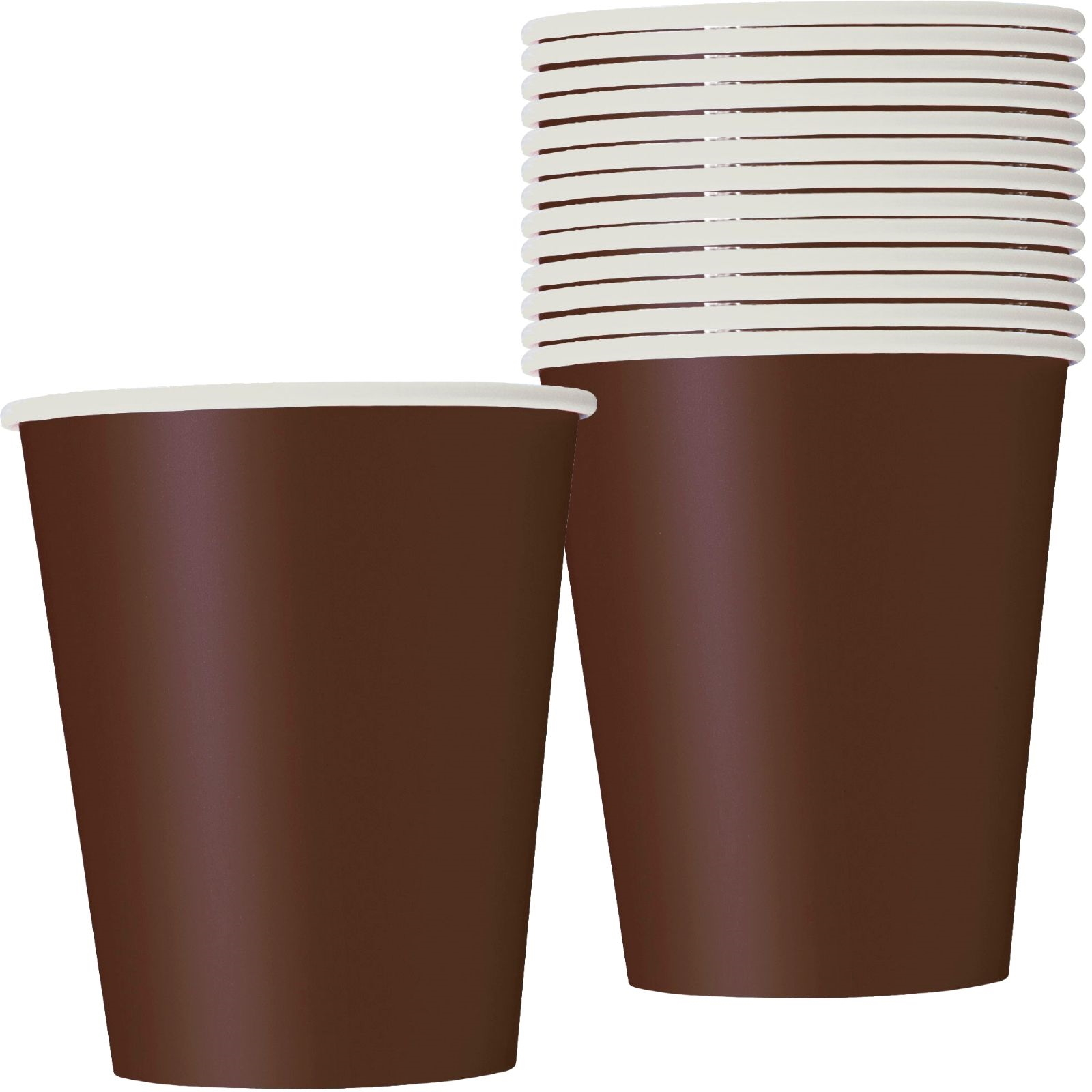 Brown Paper Cups (Pack of 14)